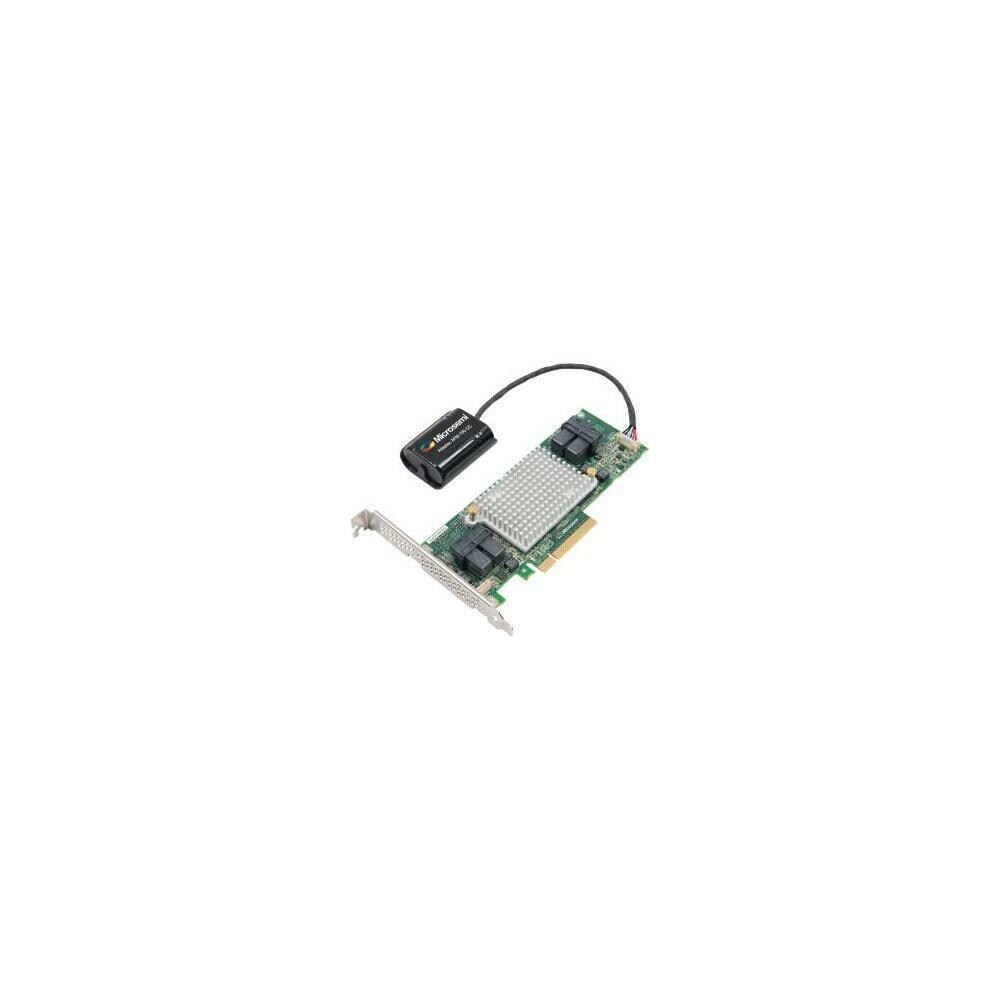  ISTR23441 Adaptec- Raid 2287101-R 81605Z 12Gbs PCI Express Gen3 SAS or SATA RAID Adapter