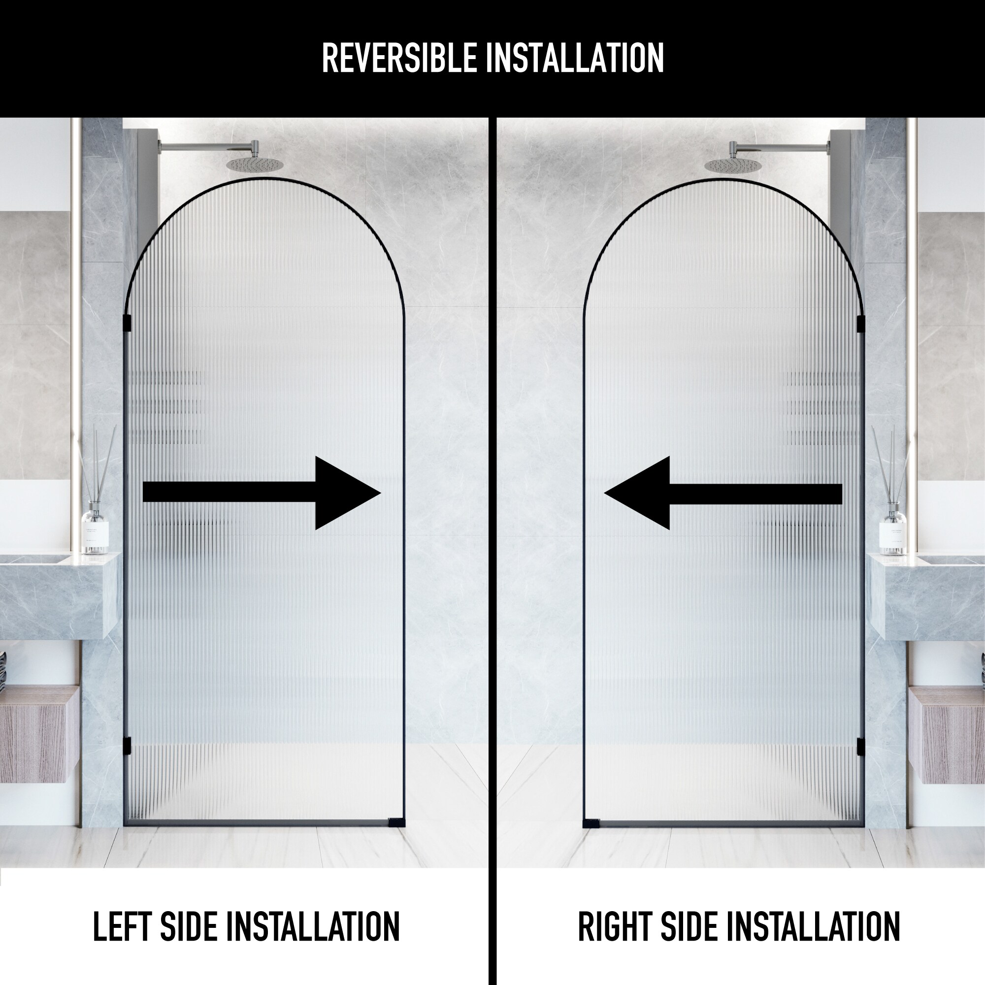 VIGO VG6094MBFL3478 Shower-Doors - View #3