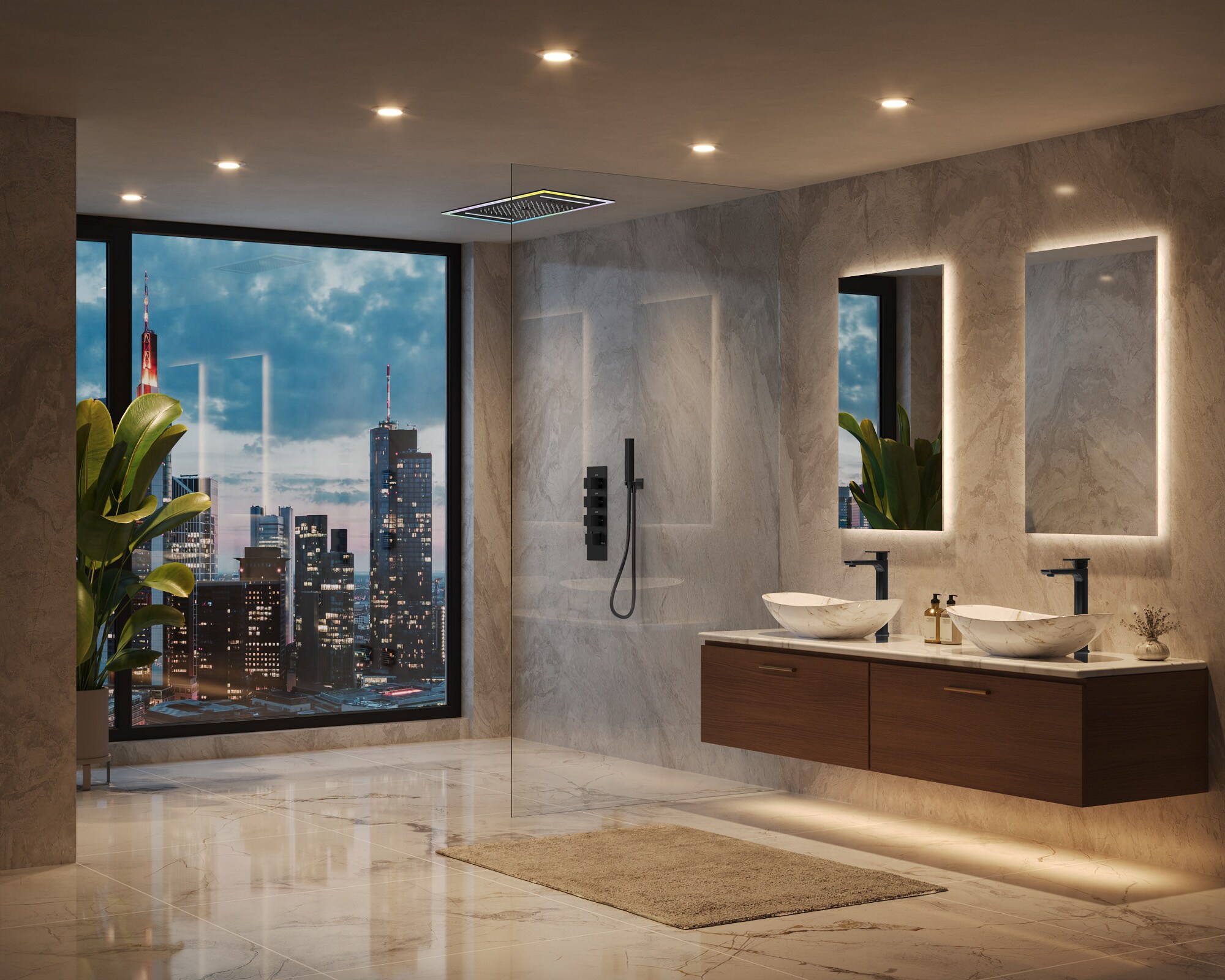 GRANDJOY SGF10GJ-81BL Tub-Shower-Faucets - View #4