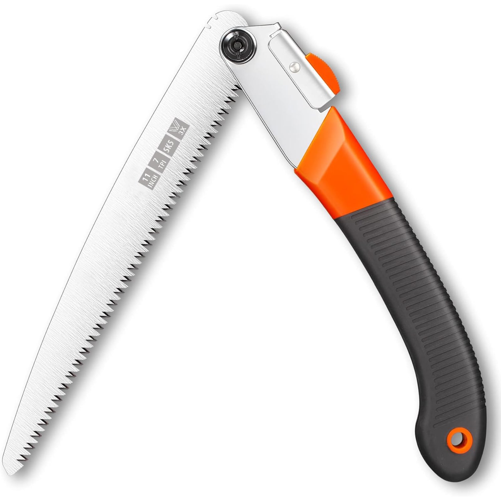 Etokfoks -  Folding Saw 11 in Heavy Duty Hand Saw with Extra Long Blade for Wood Camping Pruning ...