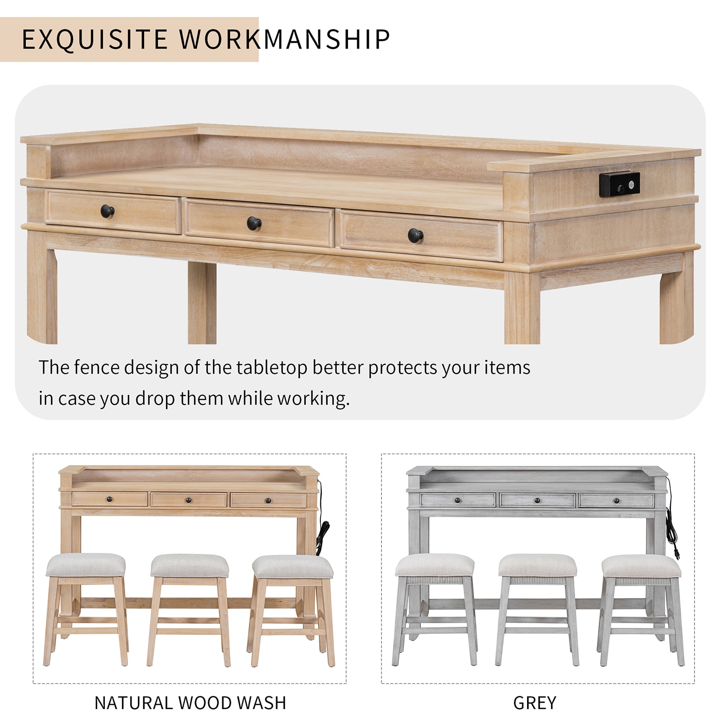 SINOFURN SYA010269WT Dining-Sets - View #9