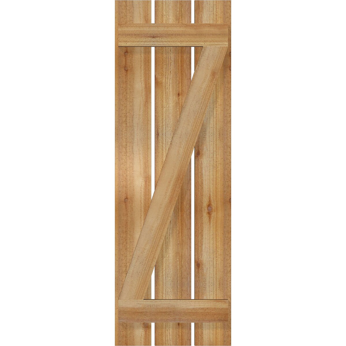 Ekena Millwork RBS06Z17X051RWR Exterior-Shutters - View #5
