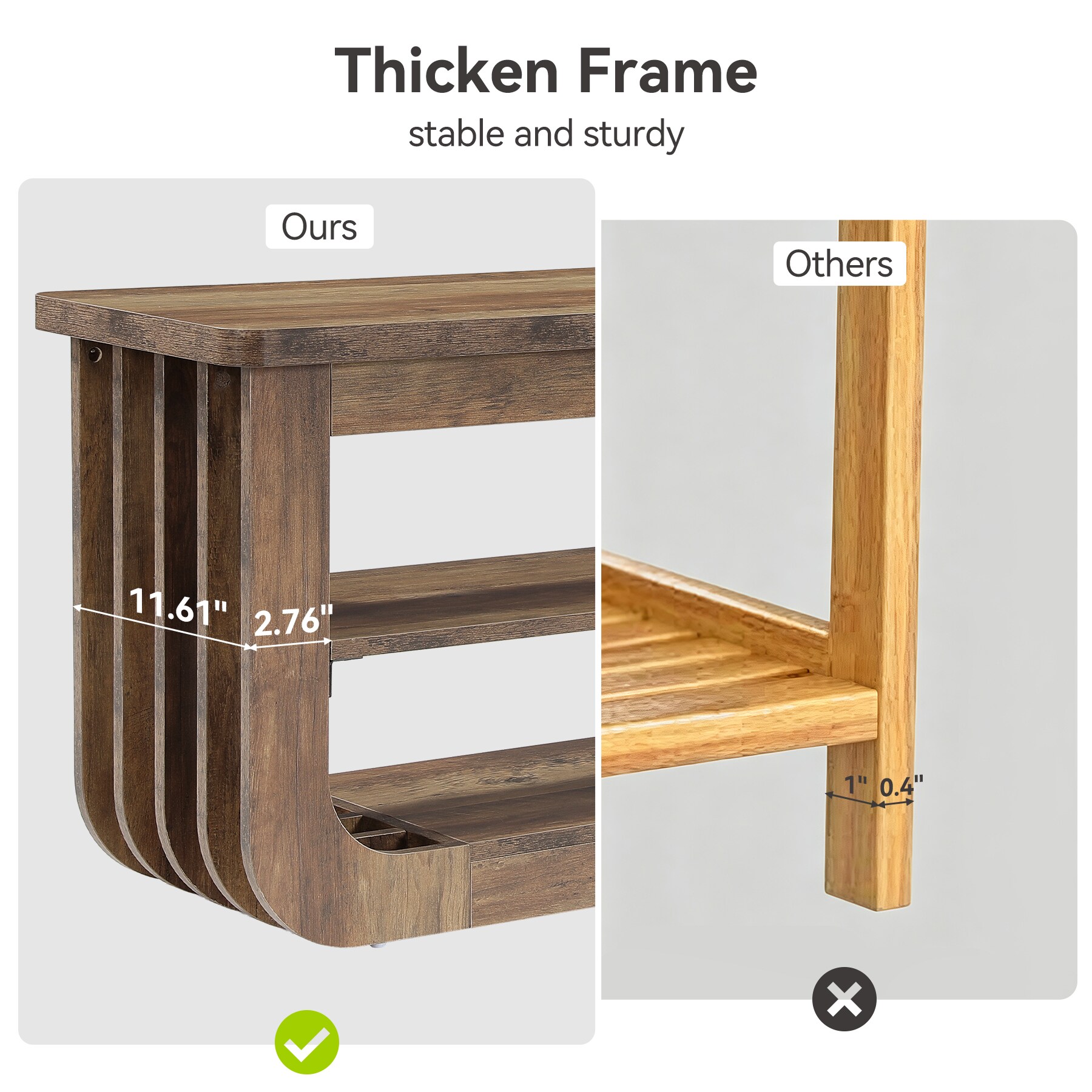 Tribesigns LWOYJL-2163YY bench - View #7