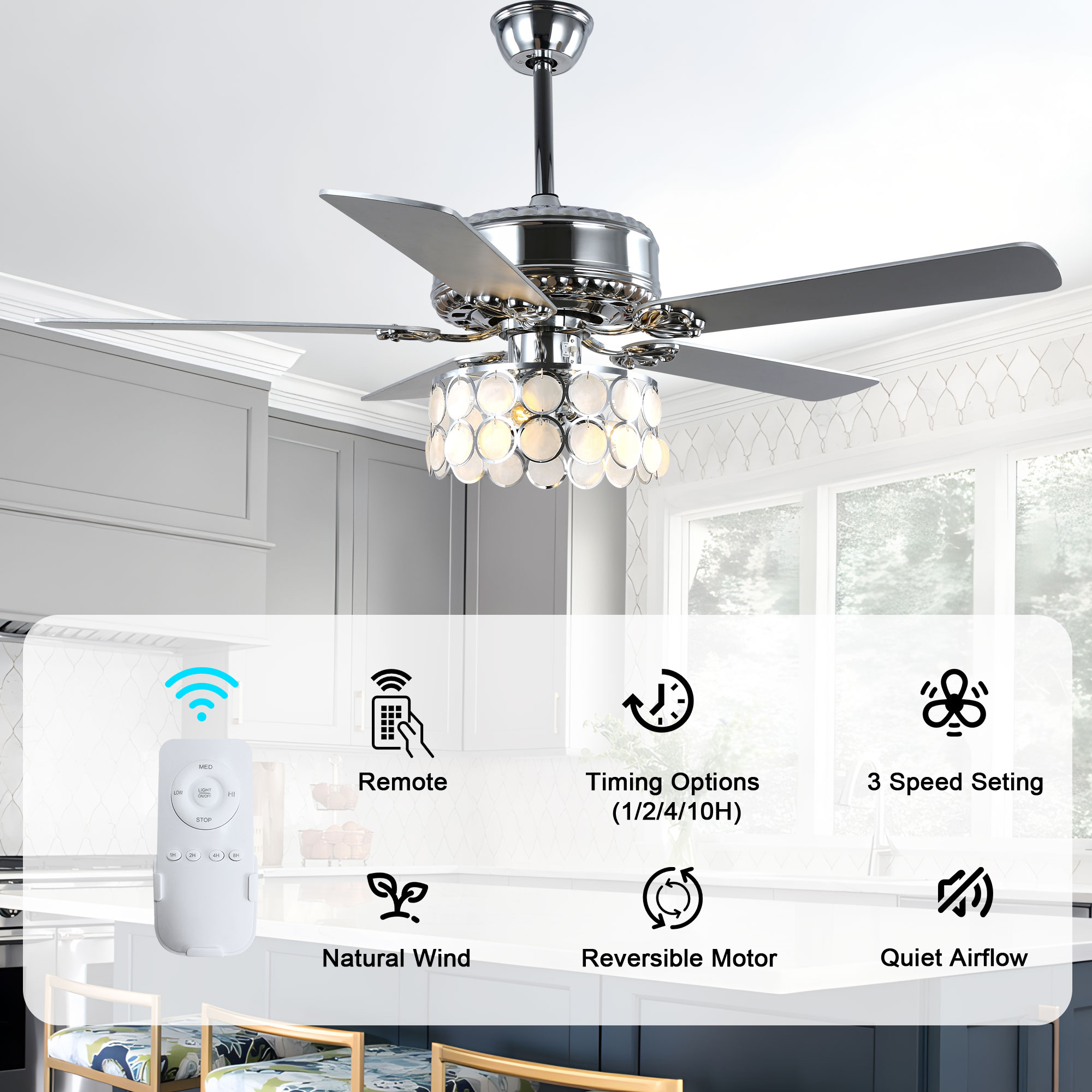 Bella Depot DCFS52H16 Ceiling-Fans - View #6