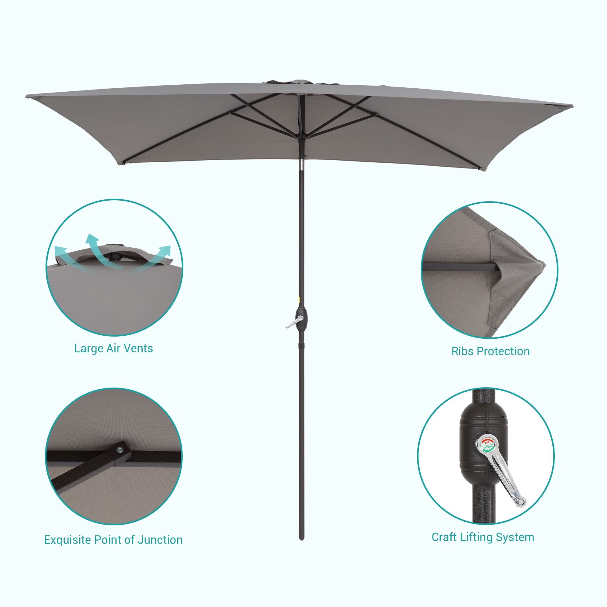 ACEGOSES LW-MK-320G Umbrellas-2 - View #3