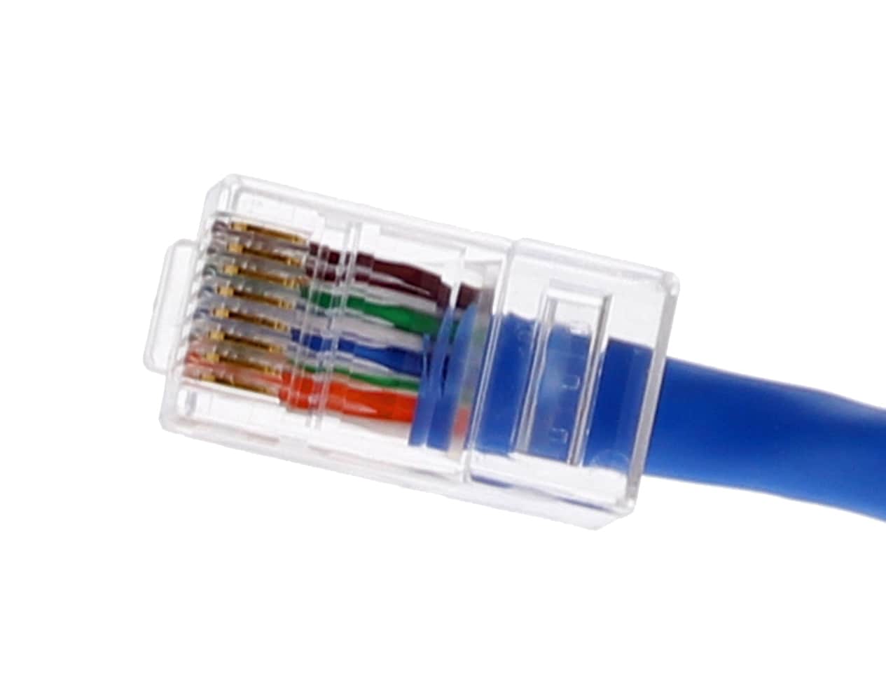 IDEAL 50-Pack Cat5E Rj45 Modular Plug in the Voice & Data Connectors  department at
