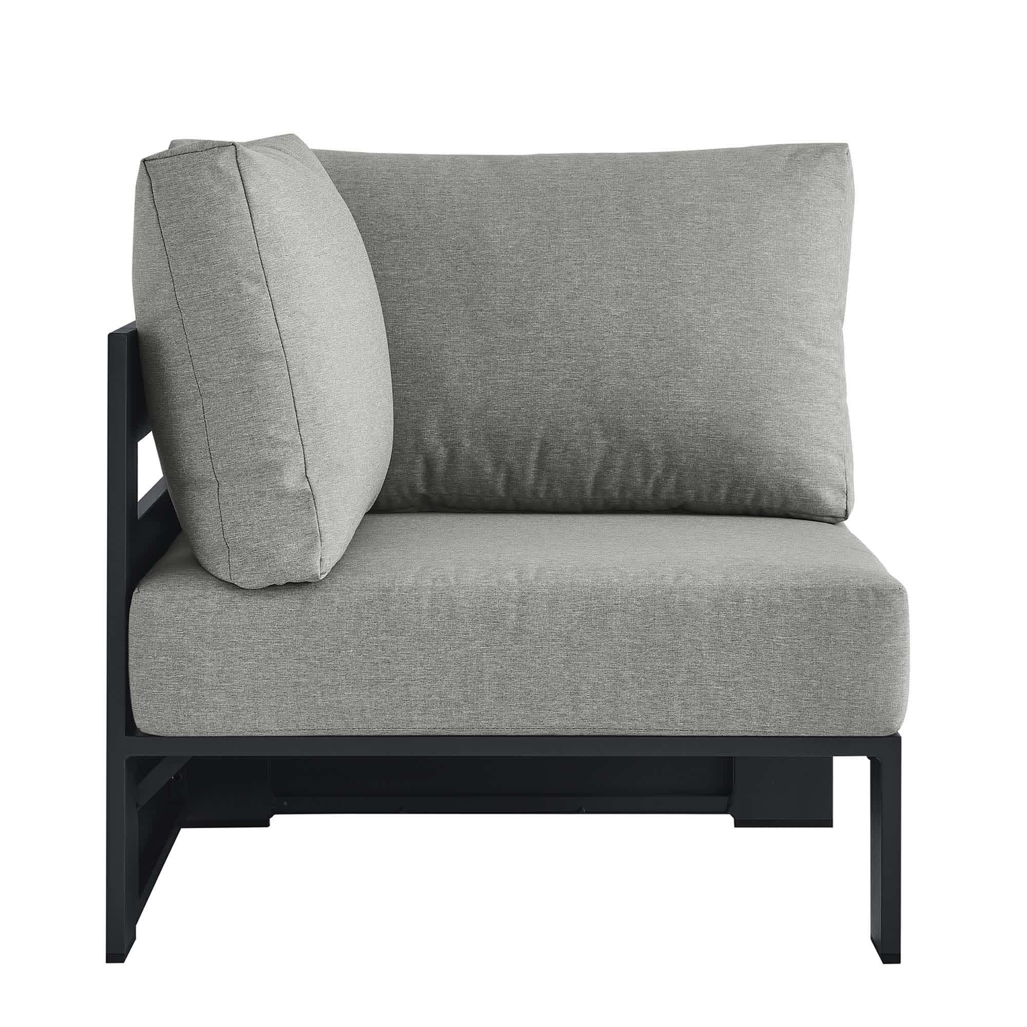 Modway EEI-6631-GRY-GRY Patio-Sofas-Daybeds - View #6