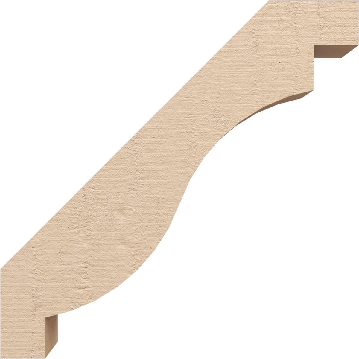 Ekena Millwork BRCUR03X12X12CHGRCPR braces - View #4