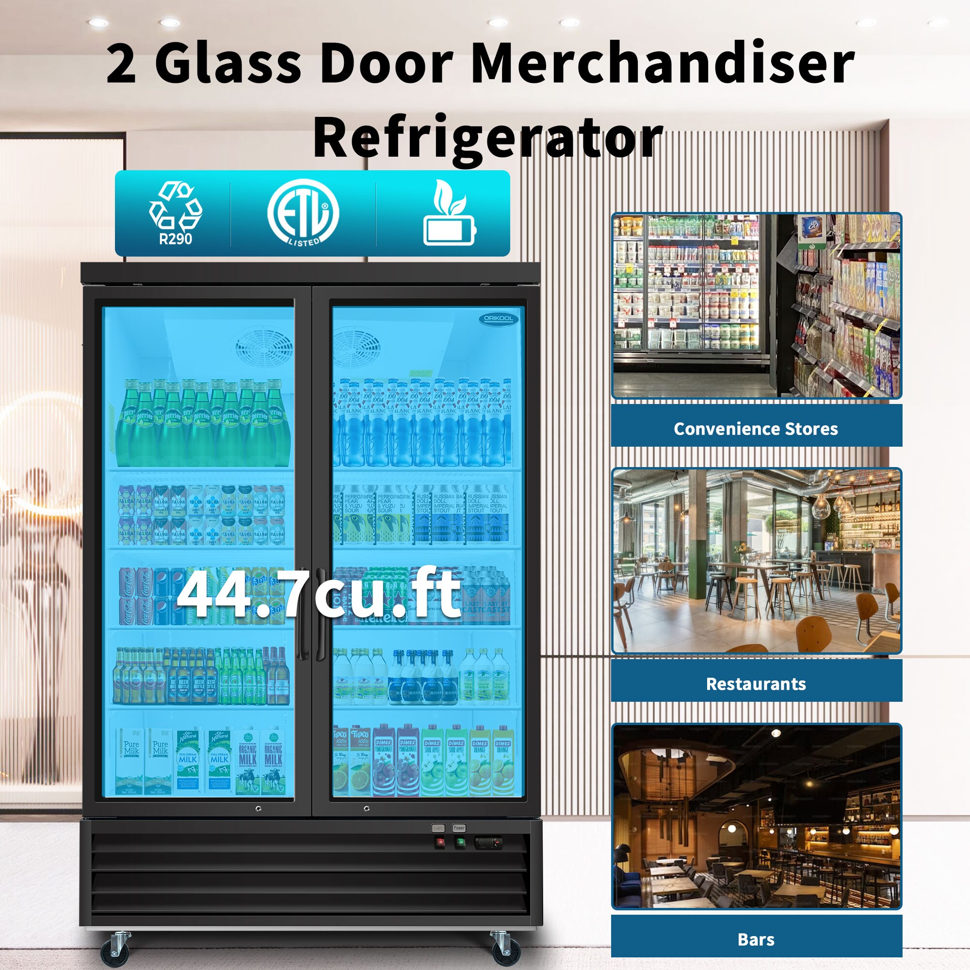 Xspracer ML-CR007 Commercial-Refrigerators - View #4