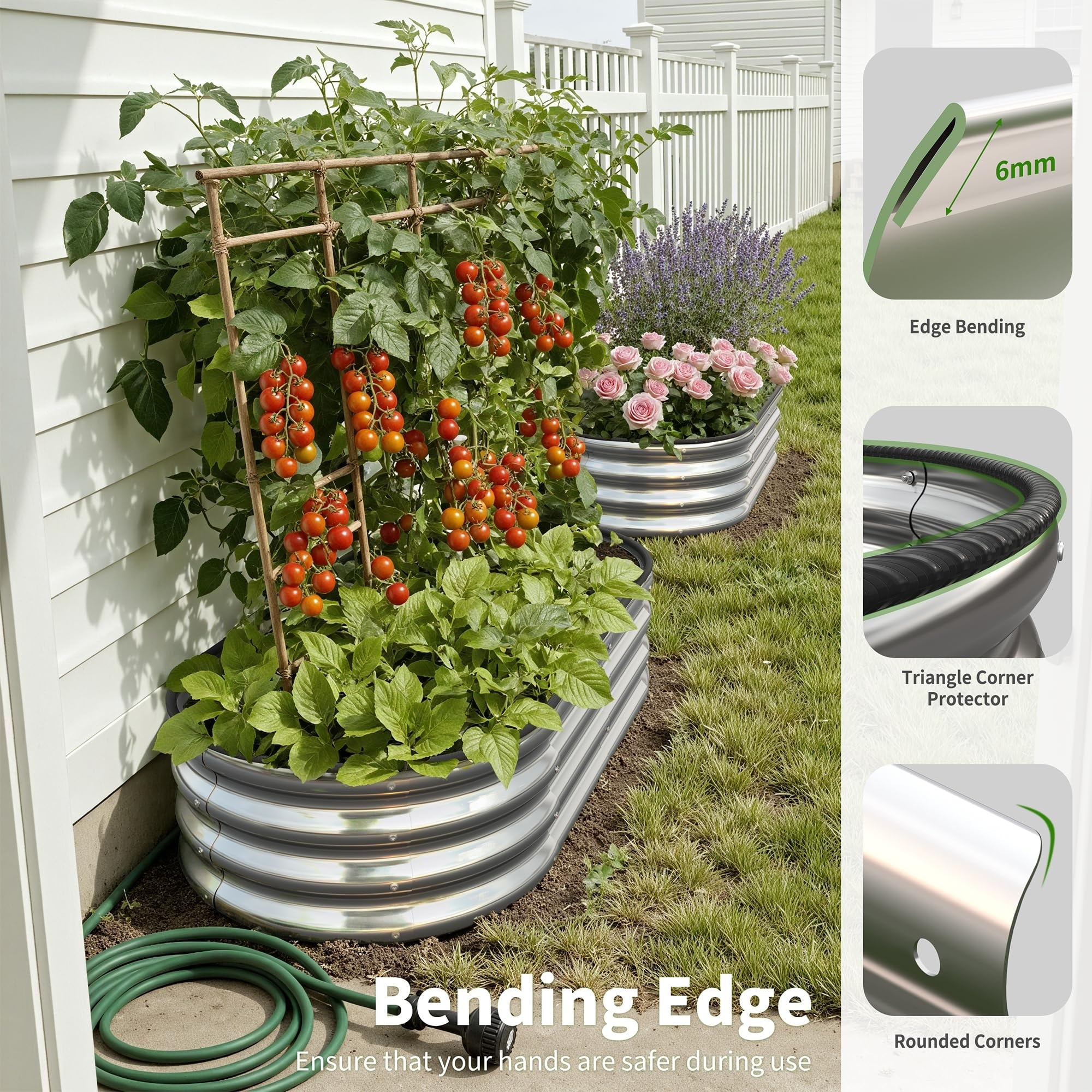 Adrinfly LAD0428I55 Raised-Planter-Boxes - View #3