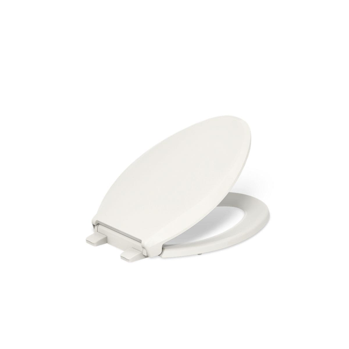 KOHLER 4636-RL-96 Plastic Biscuit Elongated Soft Close Toilet Seat