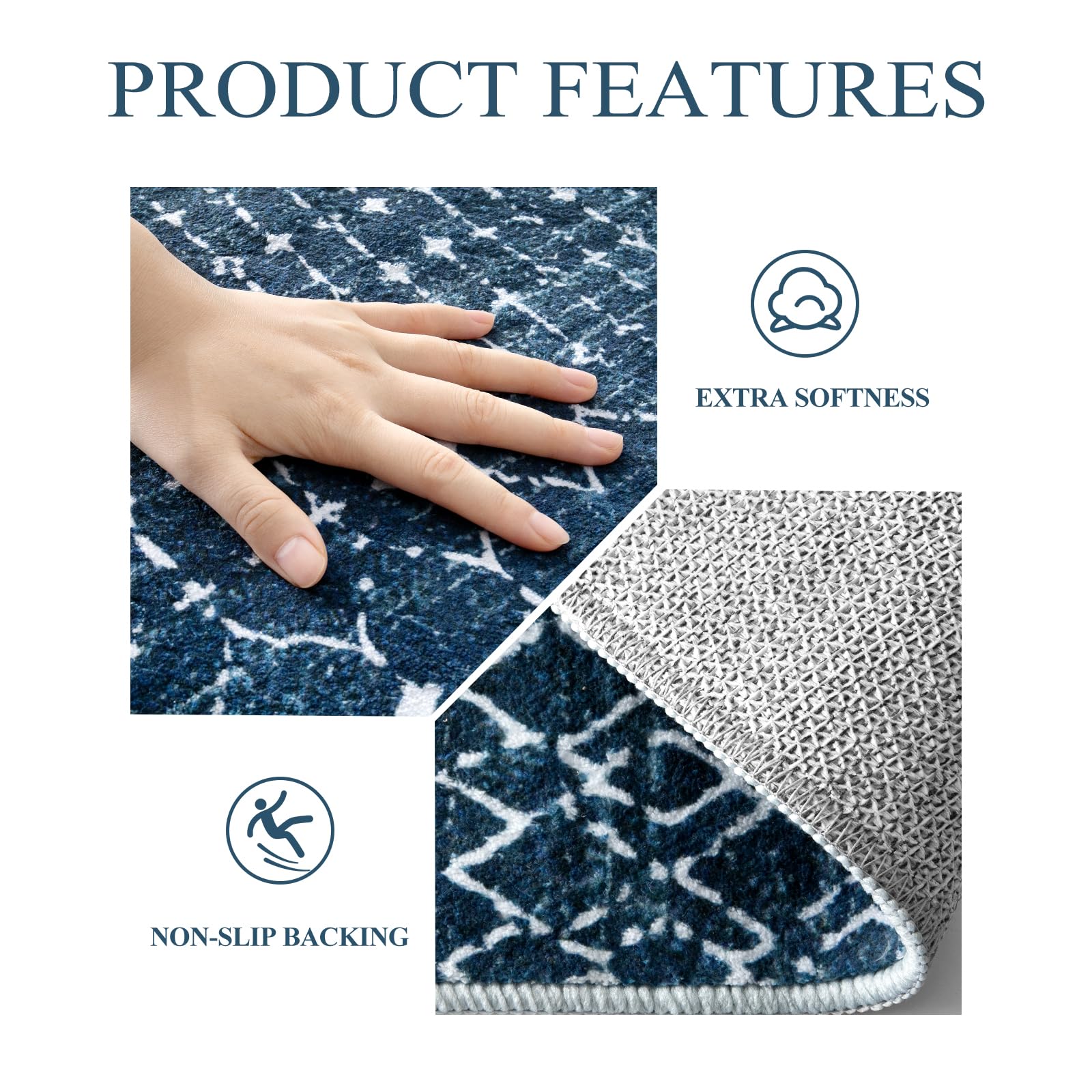 Lahome AR-DYR-061-BL1 rugs - View #5