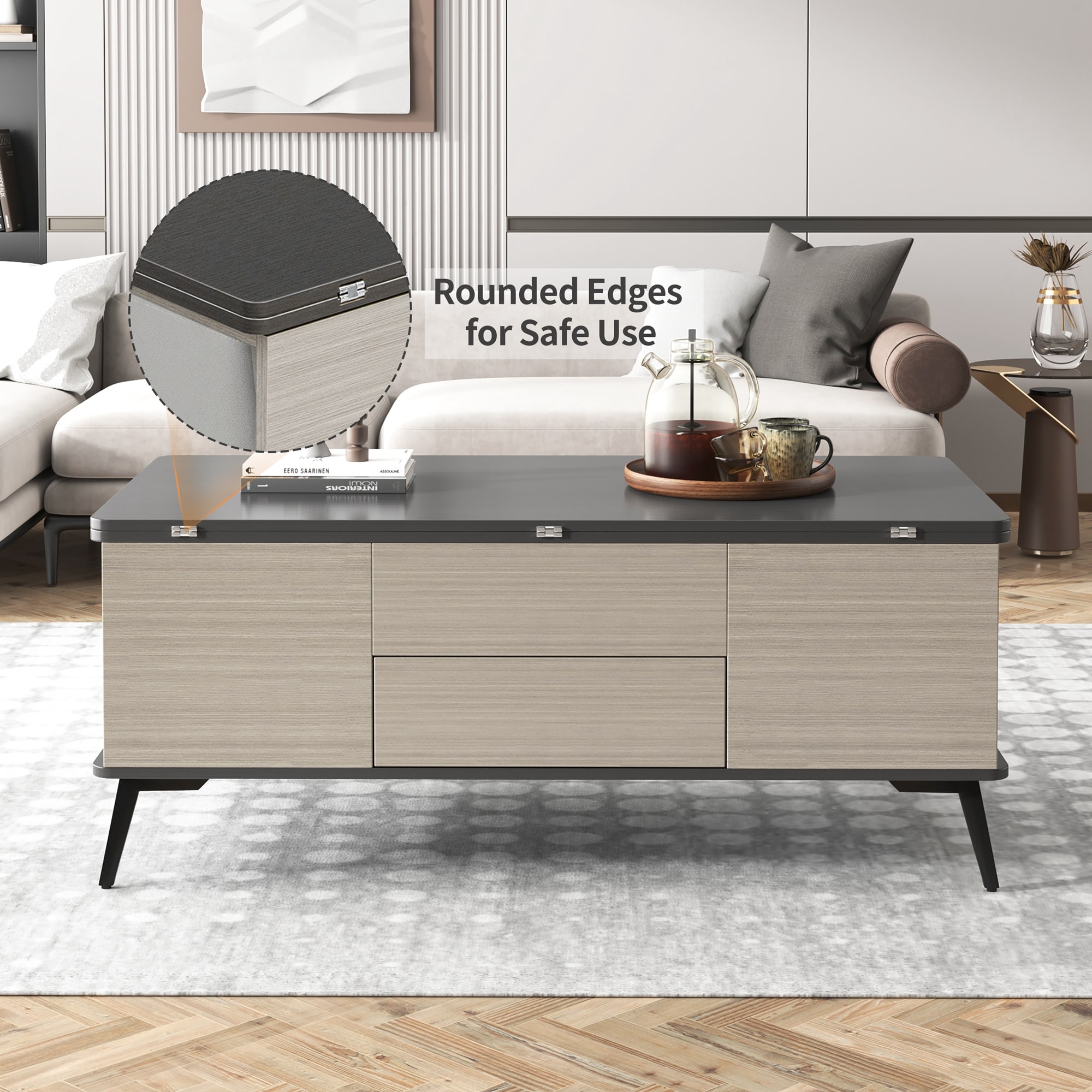 ModernLuxe L3P-CH307469AAG Coffee-Tables - View #9