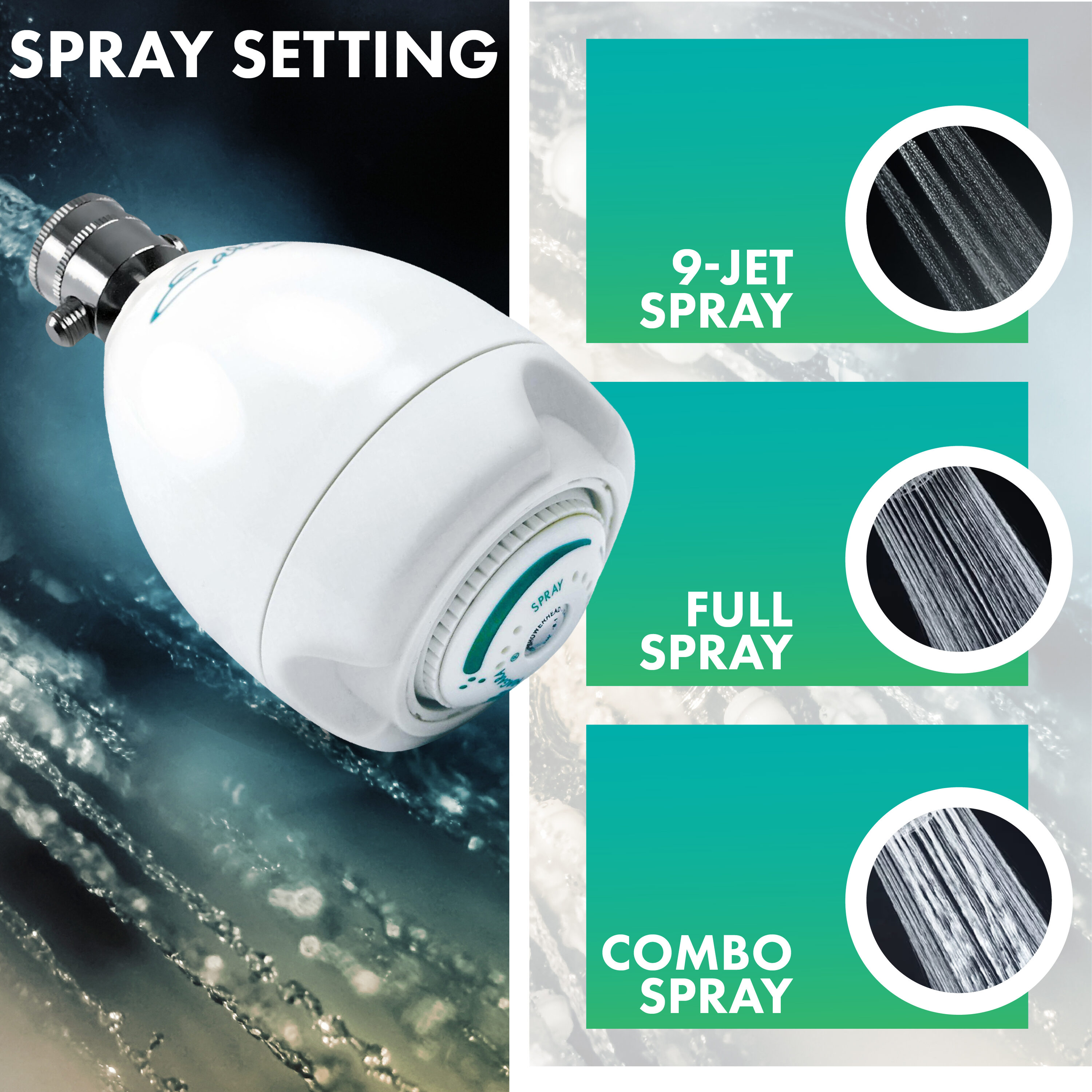 Niagara Conservation N2920-V-1PK Fixed-Showerhead - View #4