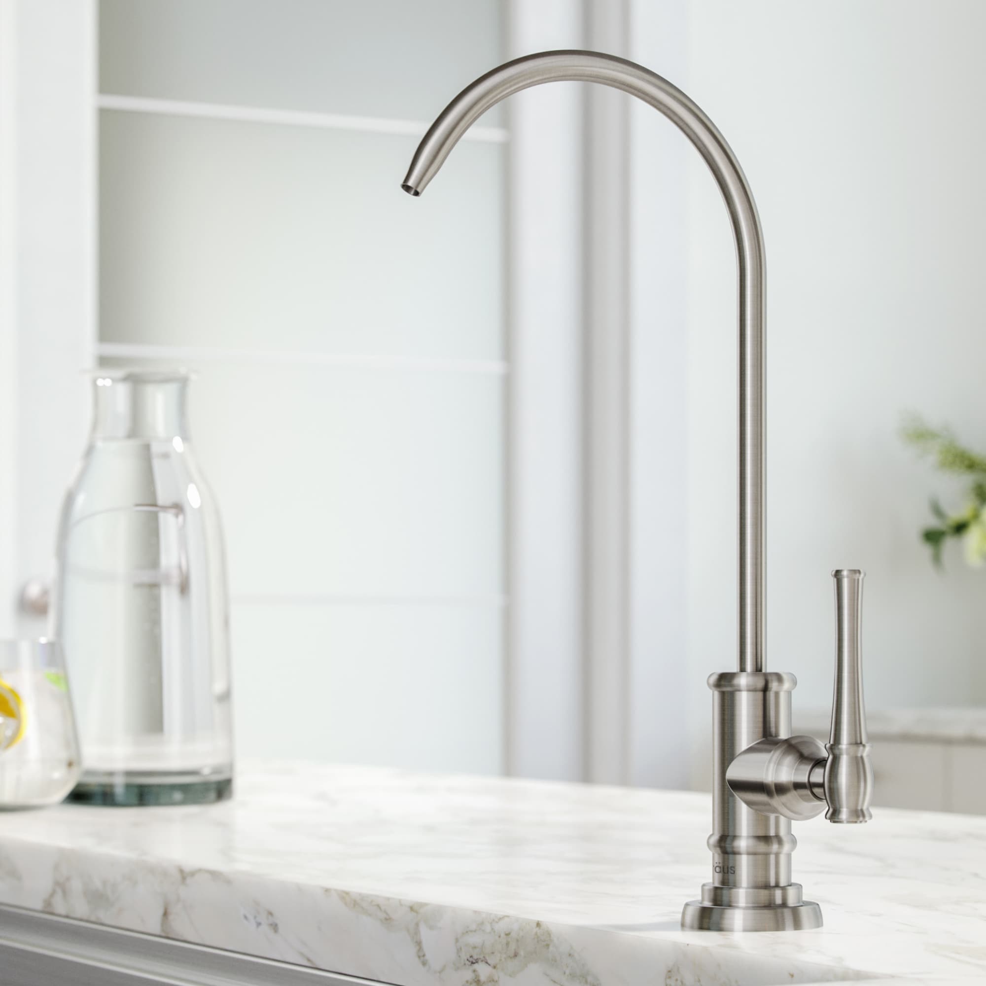 Kraus FF-102SFS Spot Free Stainless Steel Deck-mount Cold Water Dispenser