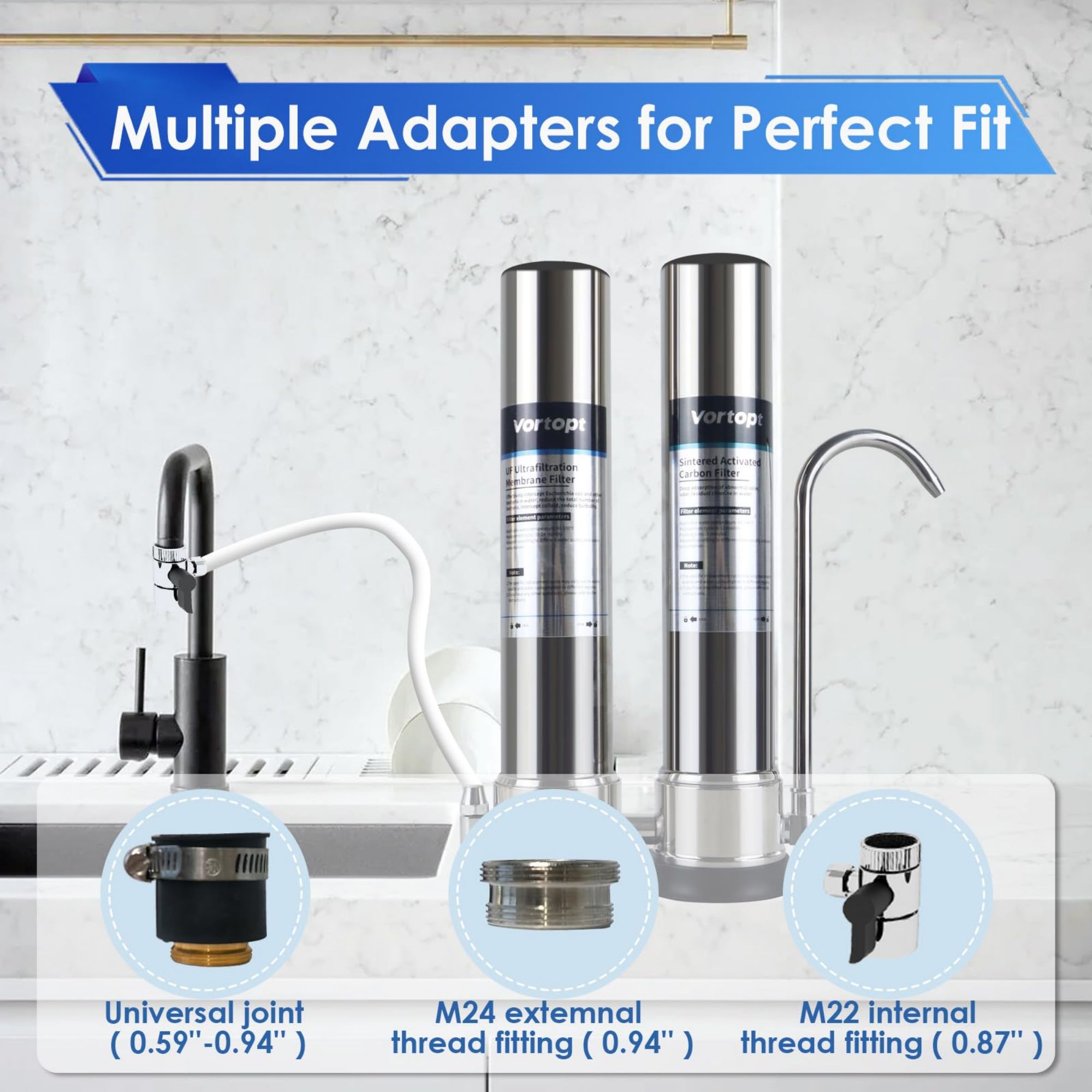LTMATE LSJAZASH010006 Faucet-Mount-Filters - View #4