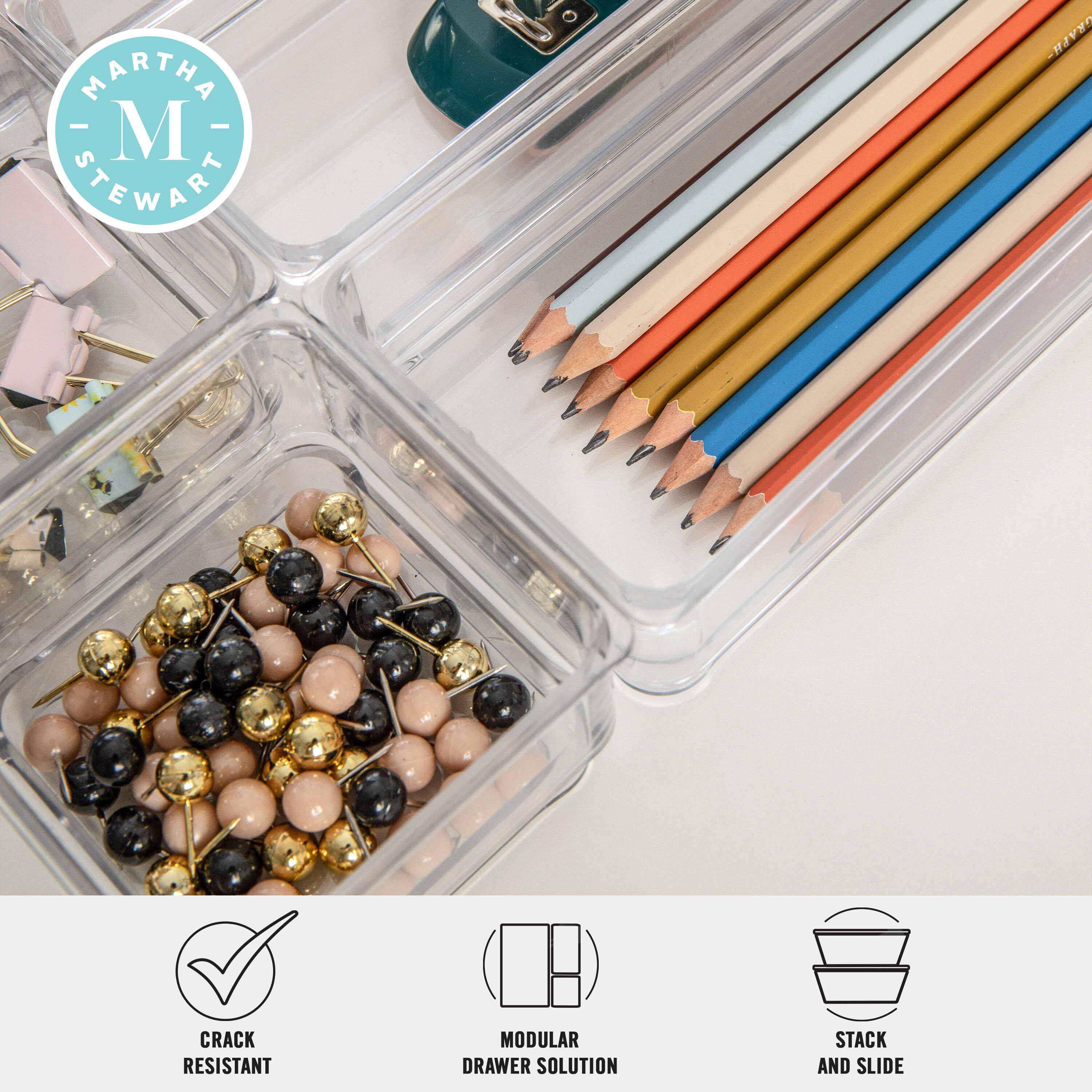 Martha Stewart 196861046858 Desktop-Organizers - View #2