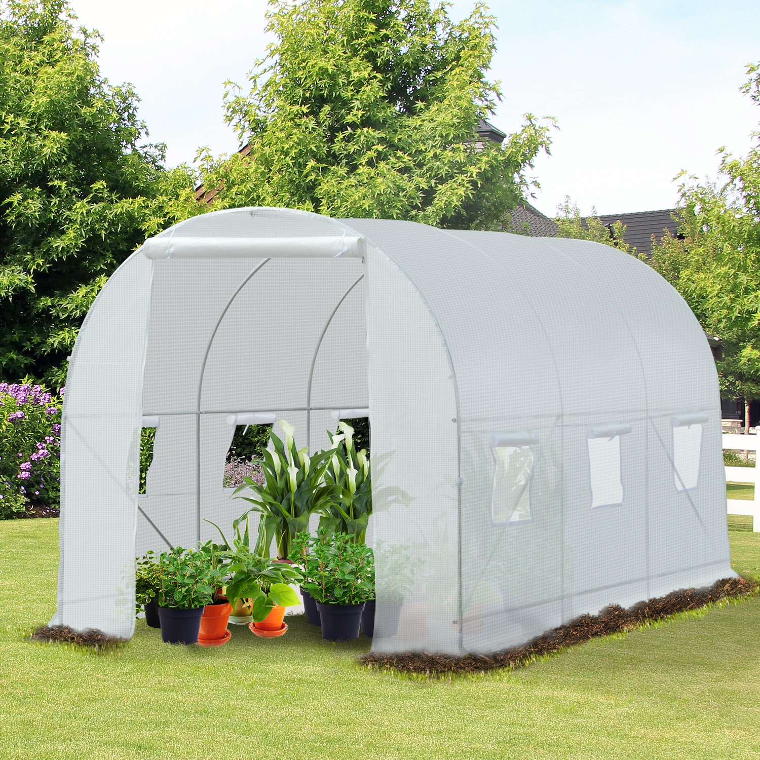 Outsunny 845-073 greenhouses - View #8
