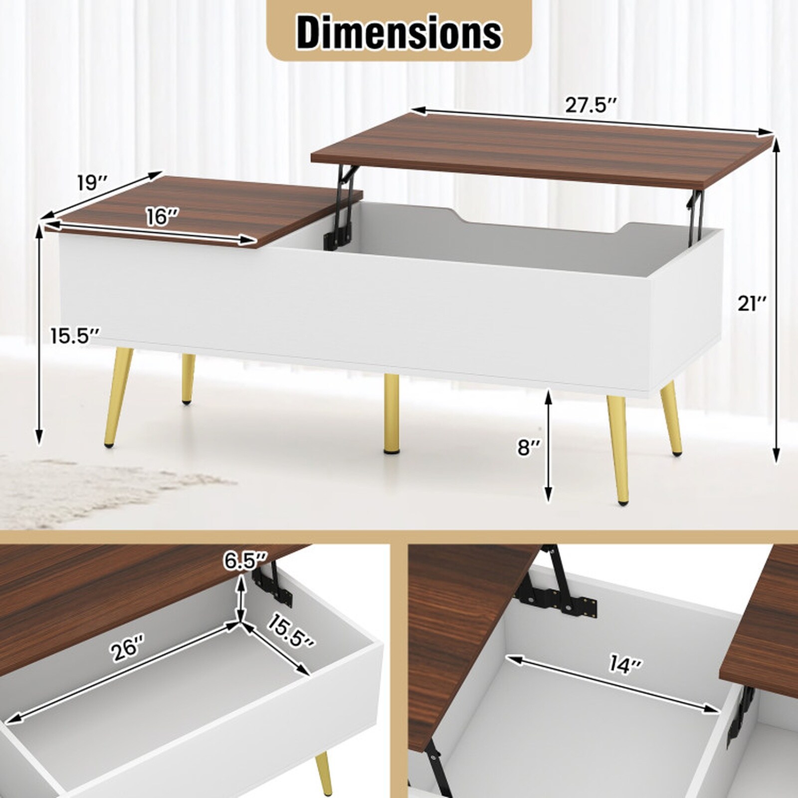 SUGIFT LW018SUGHY315 Coffee-Tables - View #3