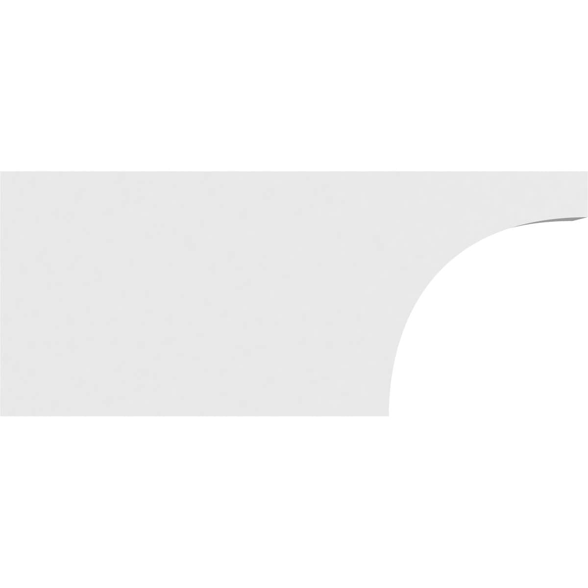 Ekena Millwork RFTP04X10X24HUN Exterior-Brackets-Braces - View #3