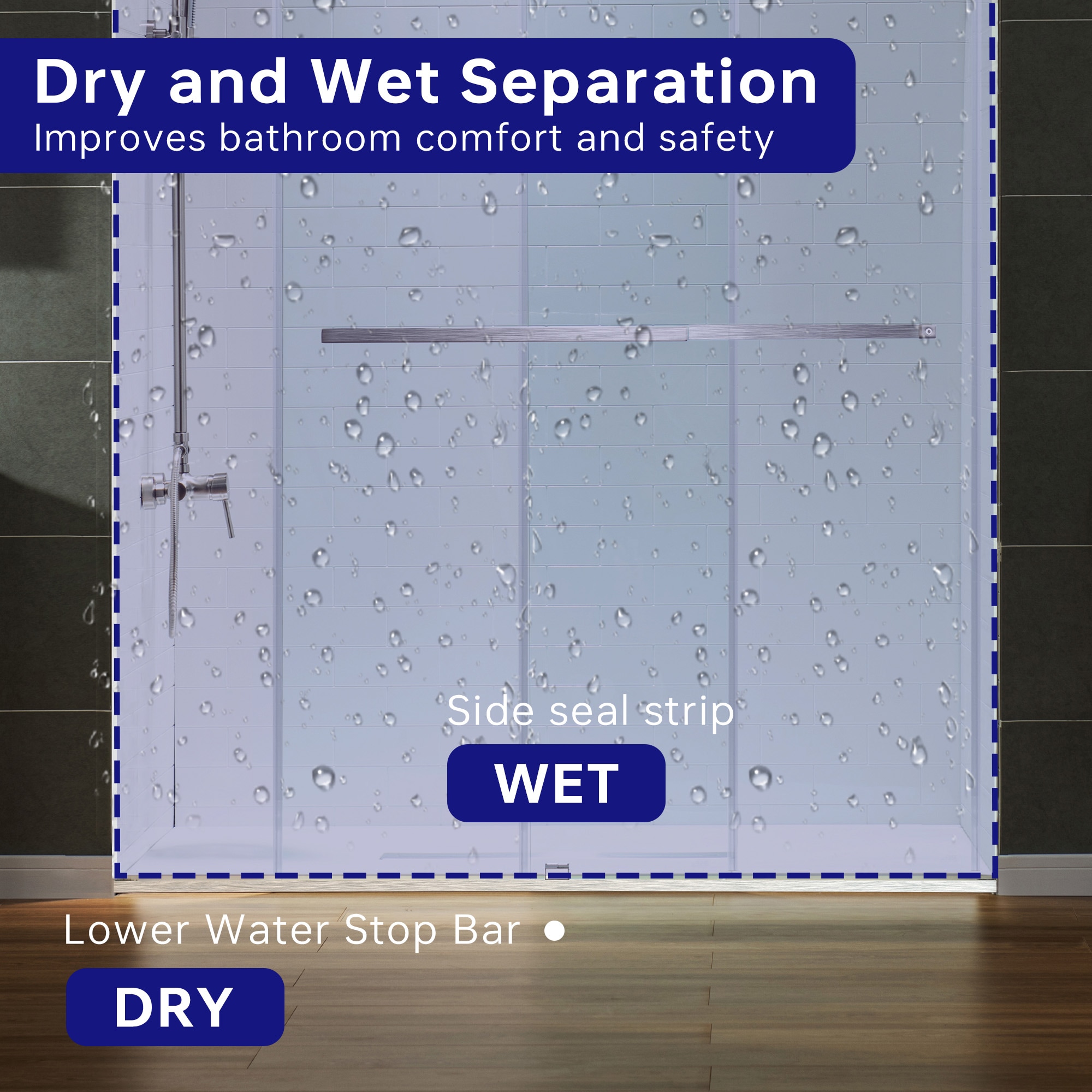 Woodbridge LS733 Shower-Doors - View #5