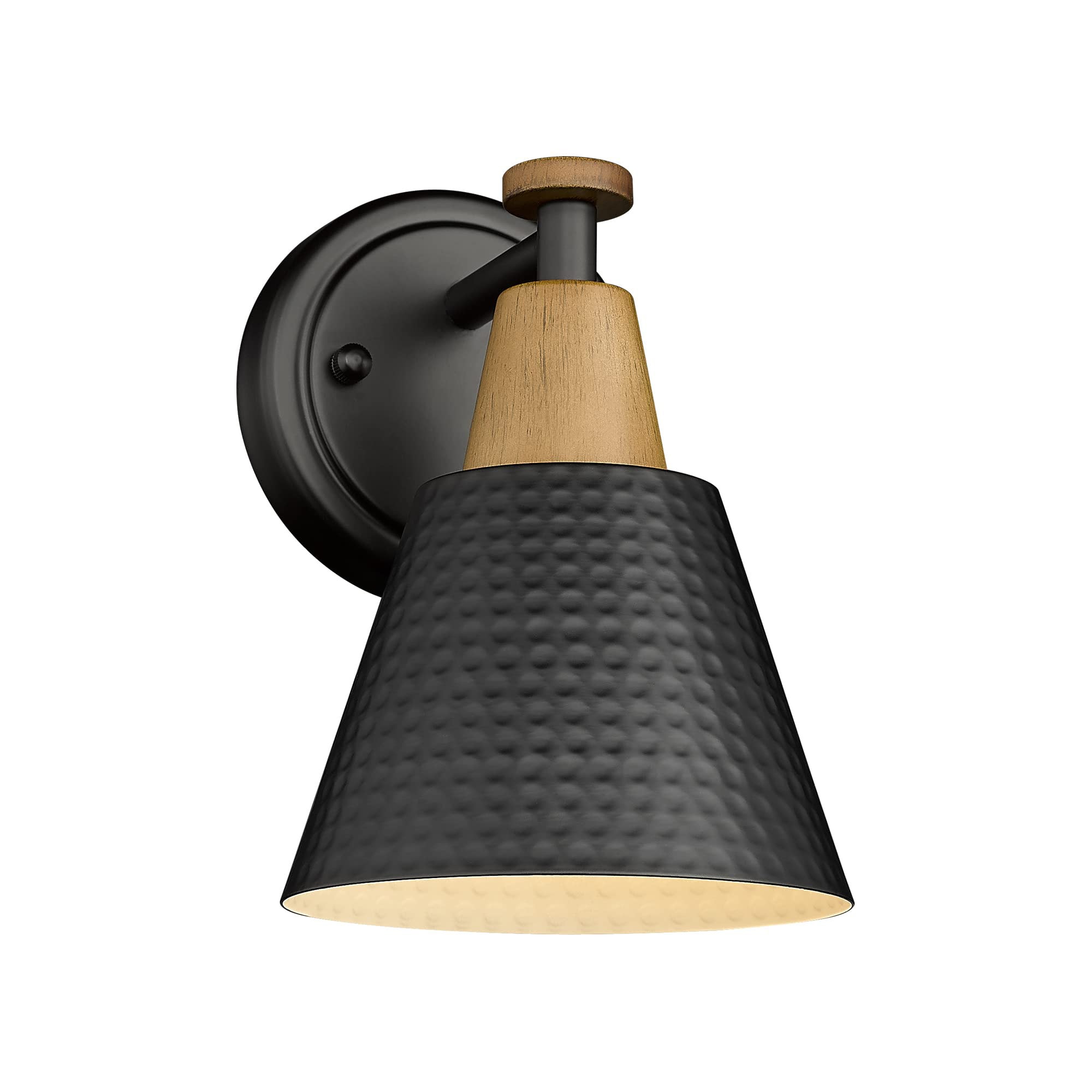 LTMATE LS4FG59B BK JAZAVA 5.9-in 1 -Light Matte Black Industrial Vanity light