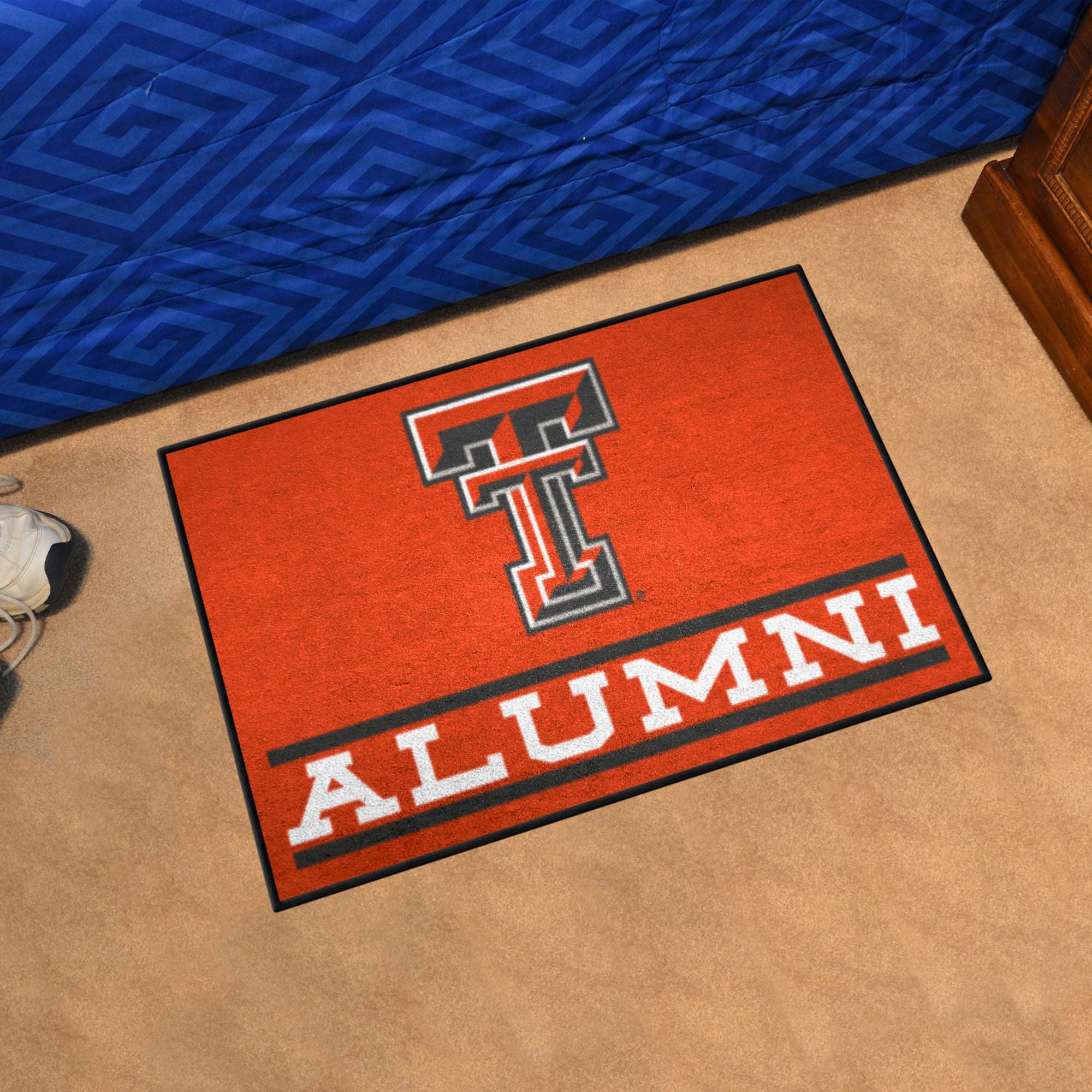 FANMATS Texas Tech Red Raiders 2-ft X 3-ft Red Nylon Rectangular Indoor ...