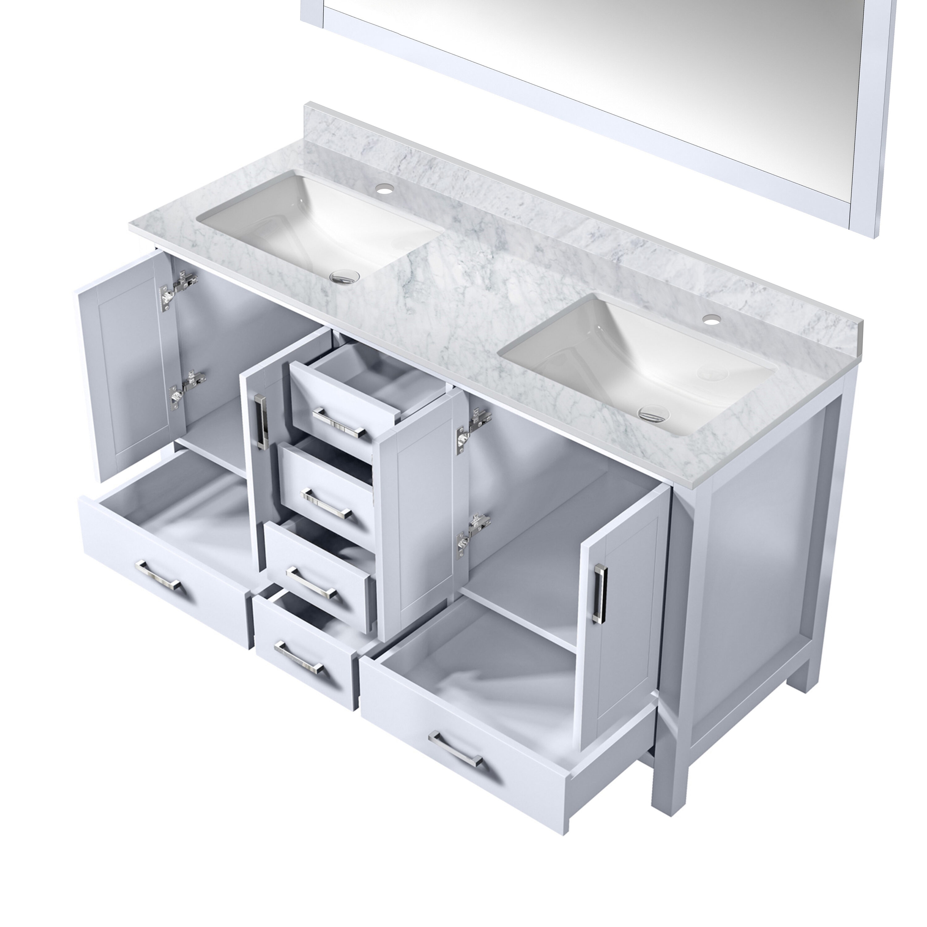 Lexora LJ342260DADSM58 Bath-Vanity-Combo - View #5
