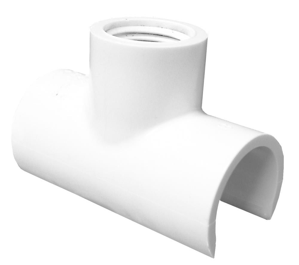 Lasco 3 4 In X 3 4 In Saddle Tee Pvc Tee In The Pvc Pipe Fittings Department At Lowes Com