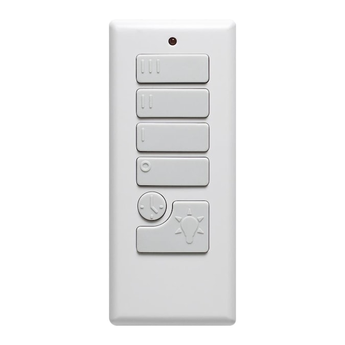 Harbor Breeze 3 Sd Off White Handheld Universal Ceiling Fan Remote Control In The Controls Department At Com - Universal Remote For Ceiling Fan Light