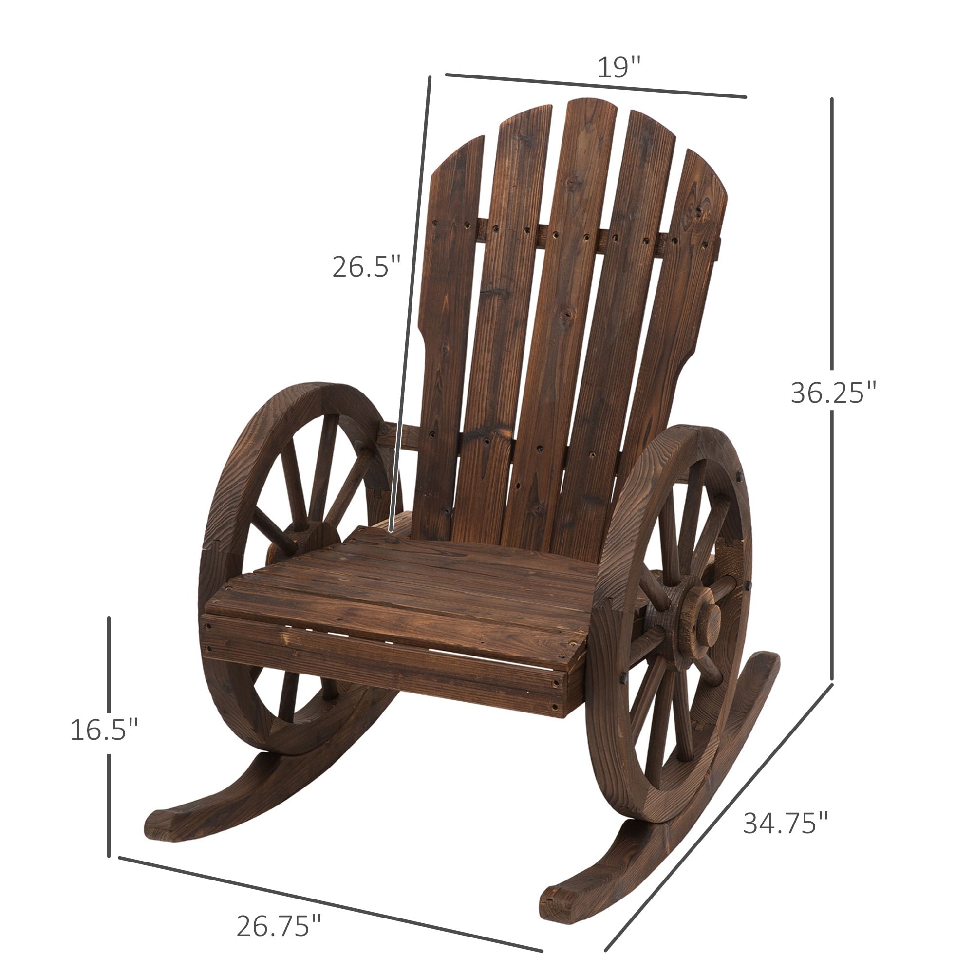 HyperDrop Cart W-W2225P172583 Patio-Chairs - View #2