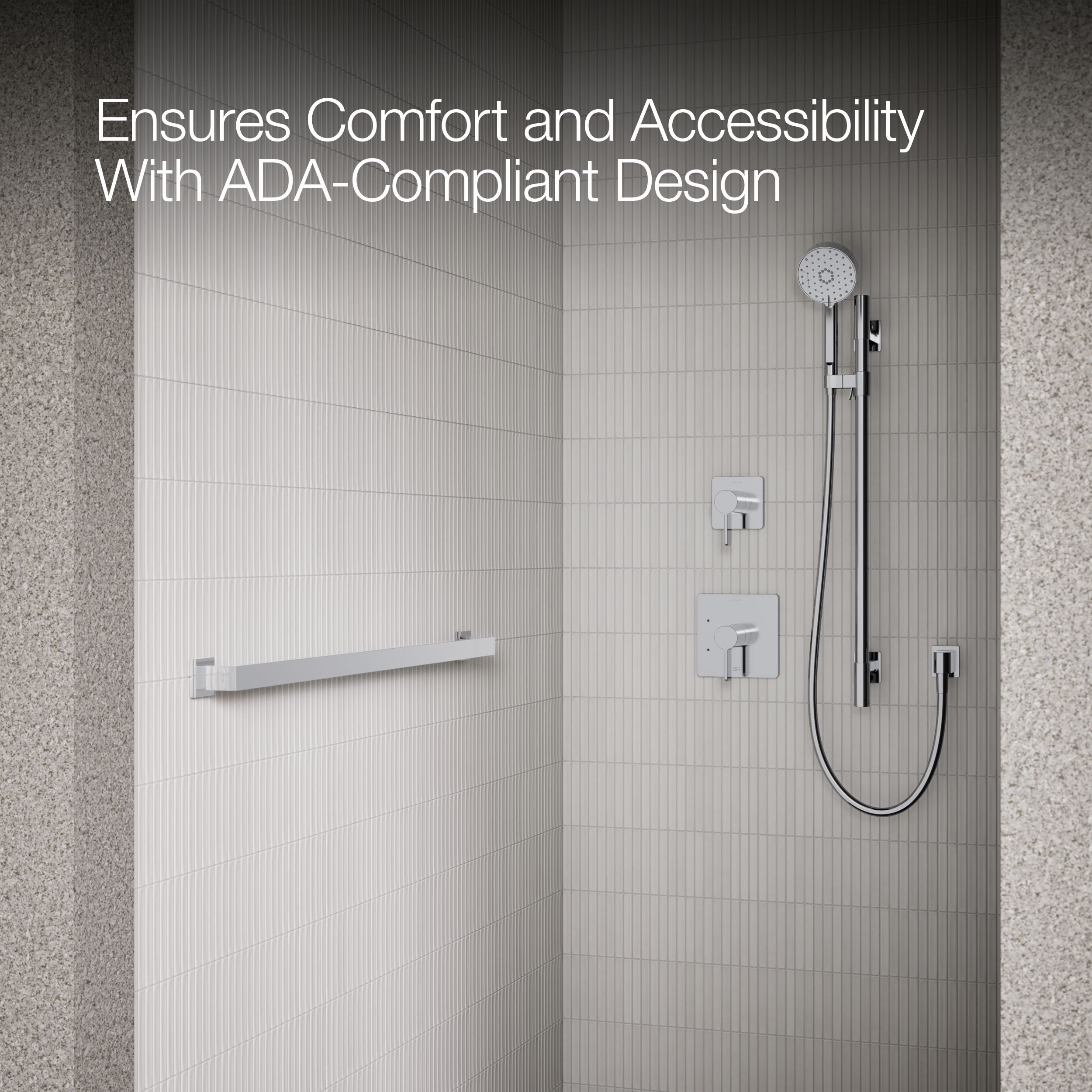 KOHLER K-23296-CP Grab-Bars - View #3