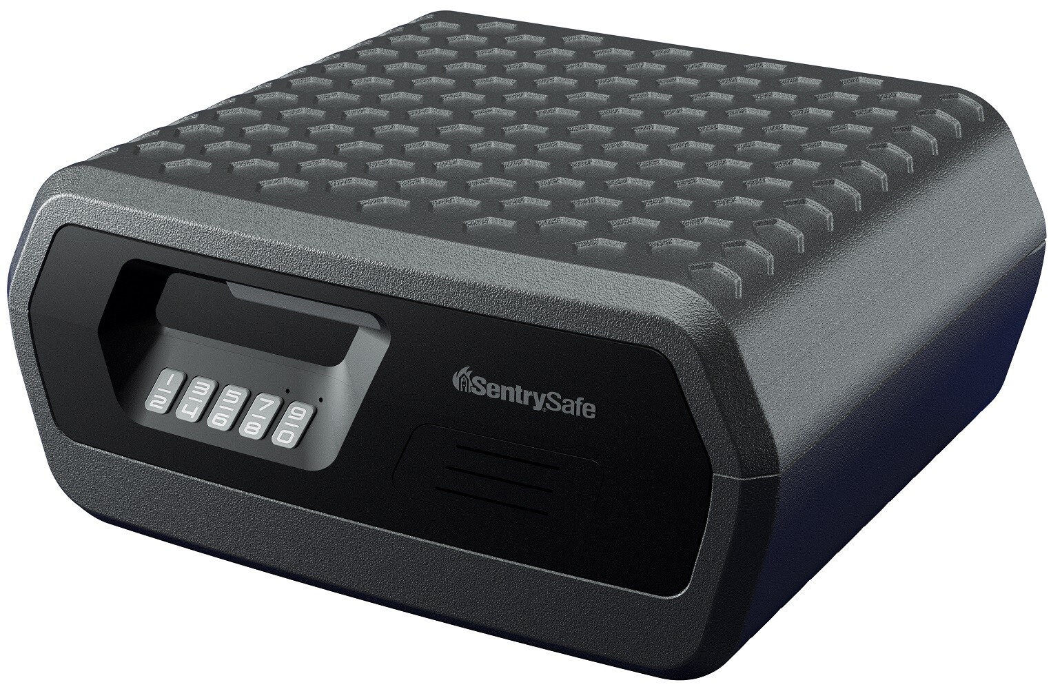 Small Black Digital Waterproof Fire-Resistant Safe