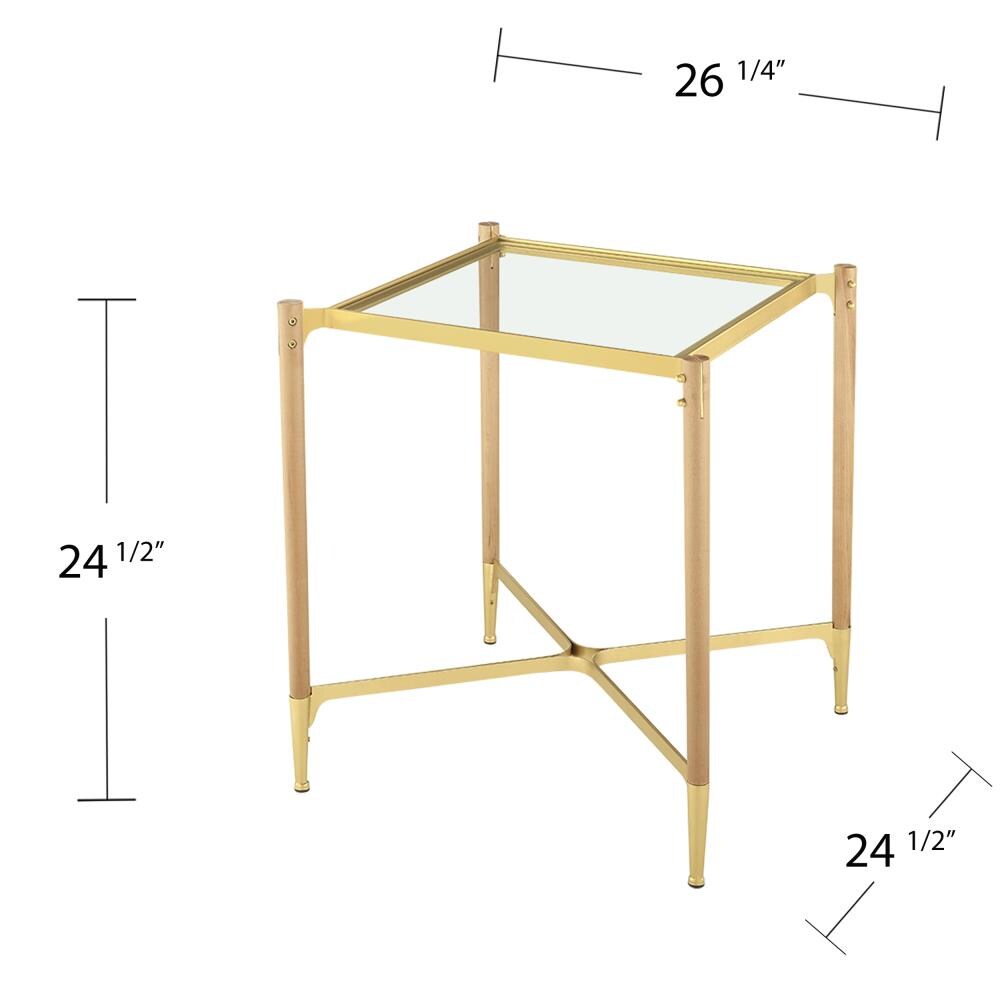 Boston Loft Furnishings Andley 24.5-in W x 26.25-in H Natural and ...