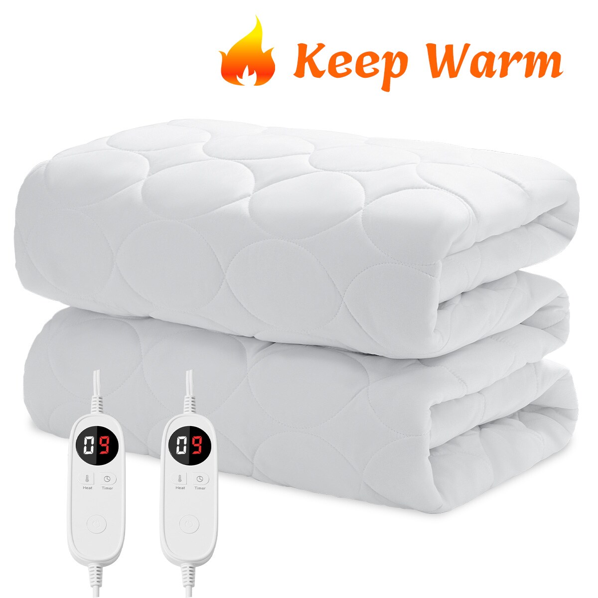JEAREY JE-LXDRCL-WH-Q Mattress-Covers - View #2