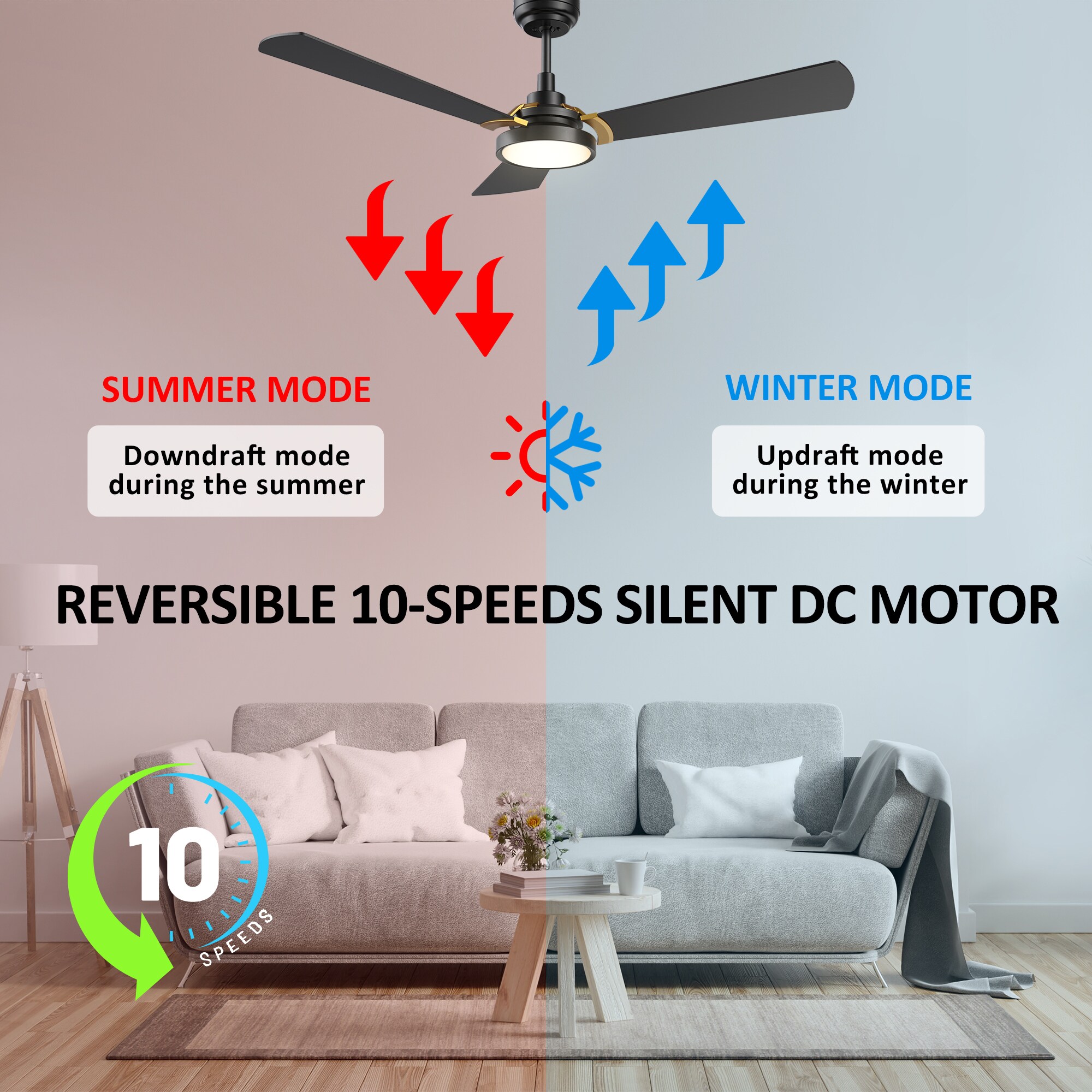 CARRO USA LS563B3-L22-B2-1G Ceiling-Fans - View #5