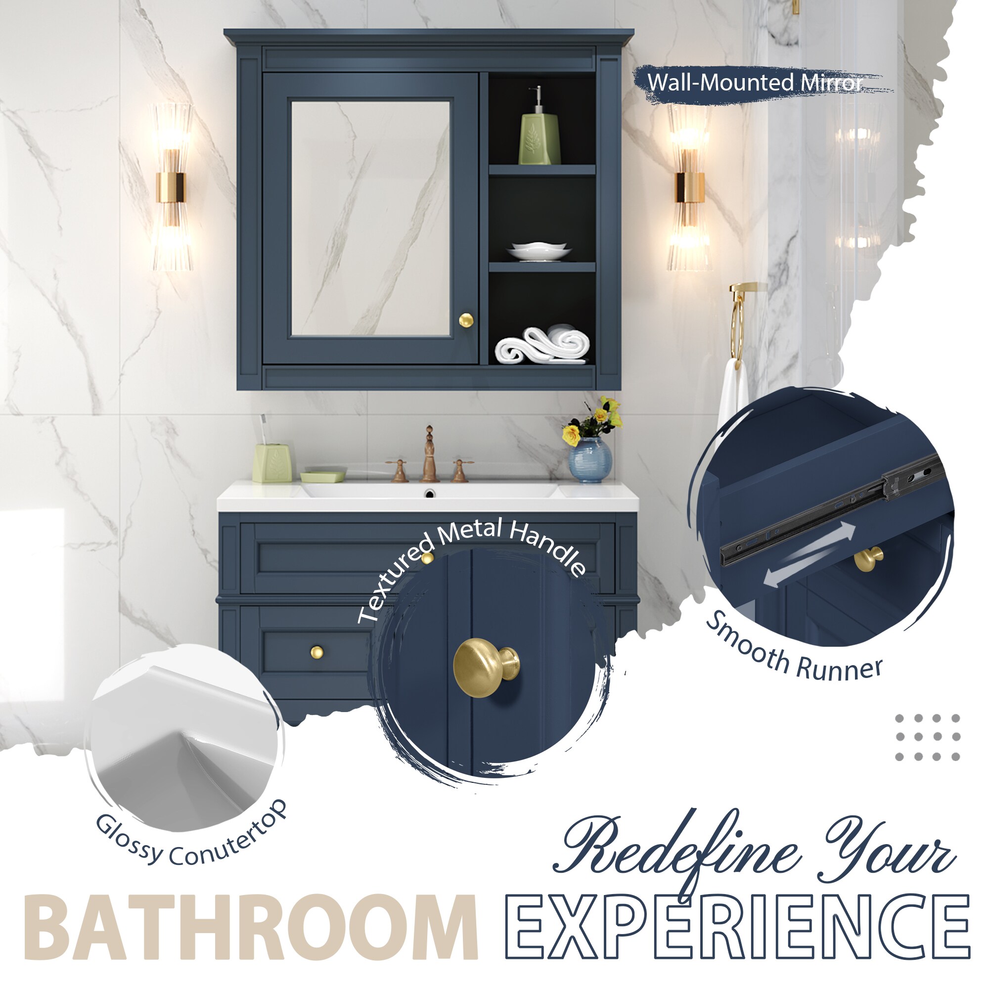 GDFStudio 354397 Bath-Vanity-Combo - View #6