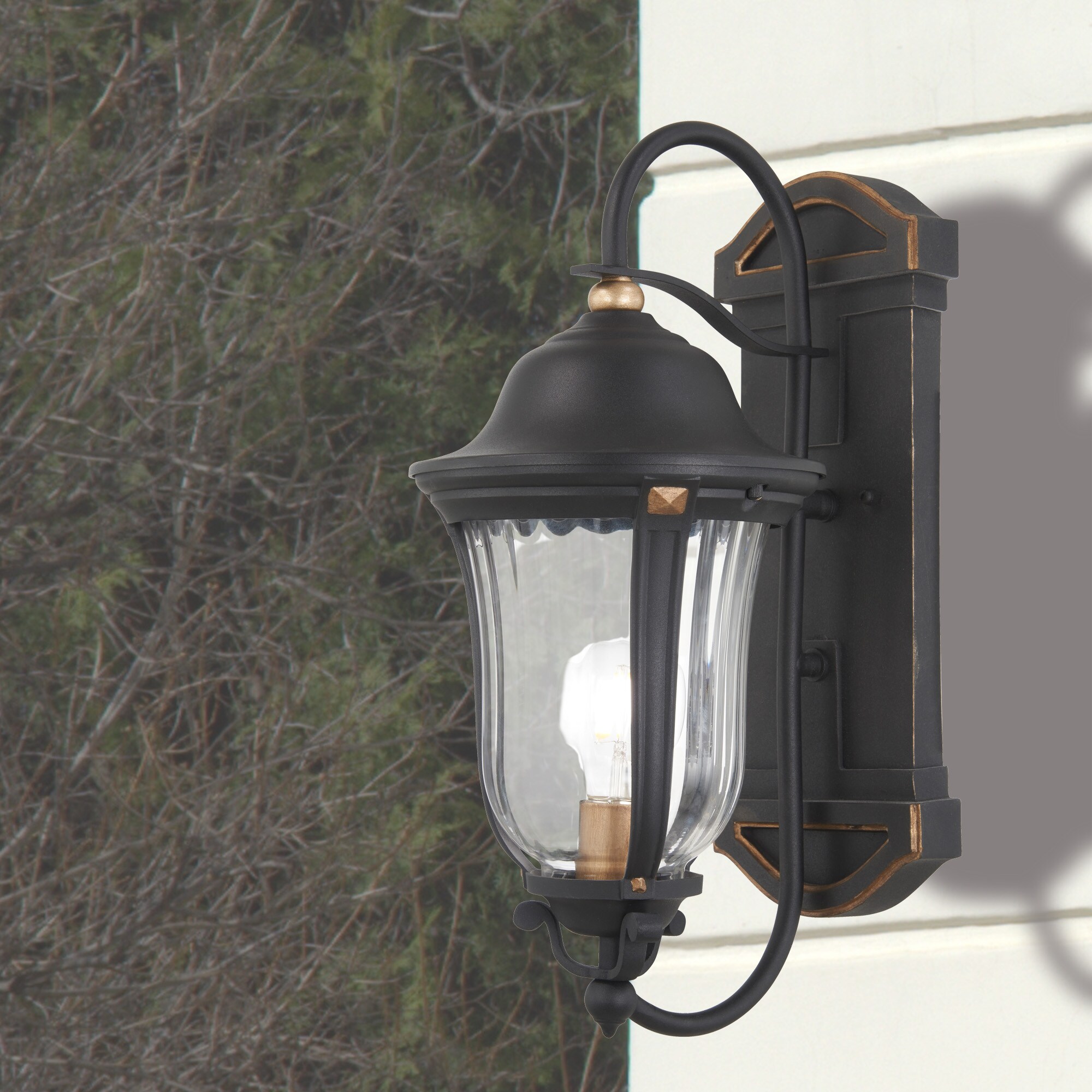 The Great Outdoors Peale Street 1-light 17.125-in H Multiple Finishes 