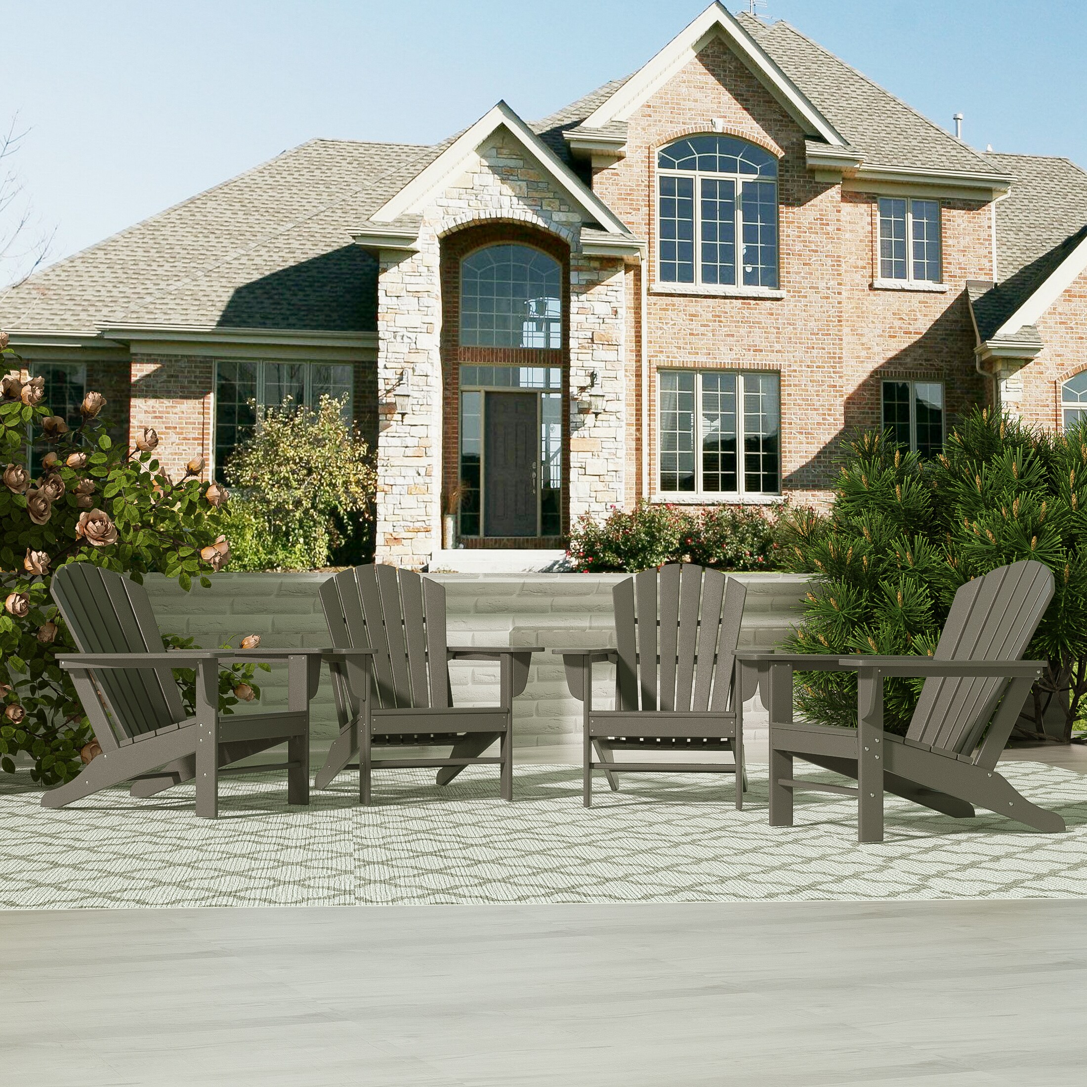 Westin Furniture OP6001-GY-4 Patio-Chairs - View #2
