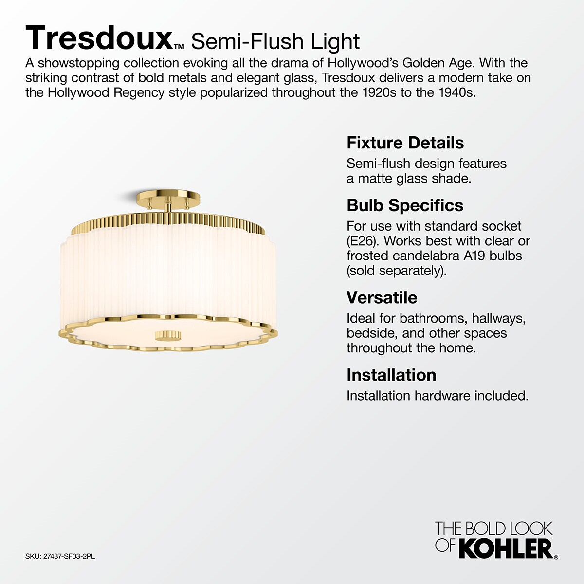 KOHLER 27437-SF03-SNL flushmounts - View #2