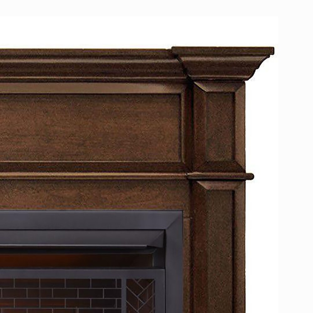 Bluegrass Living 40 In Gingerbread Ventless Natural Fireplace In The Gas Fireplaces Department 8869