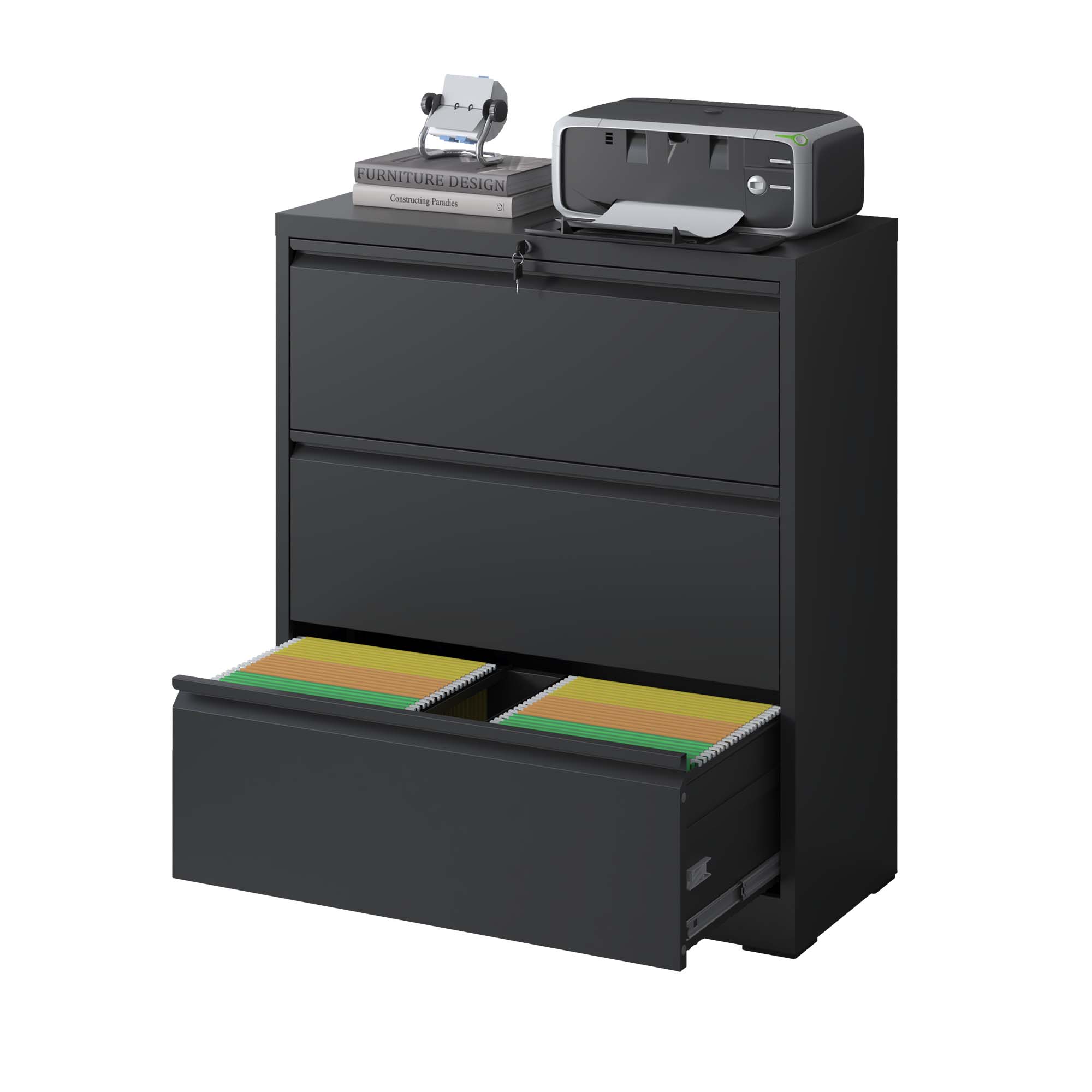 Kahomvis MAKE-QPO2-445 Storage-Cabinets - View #4