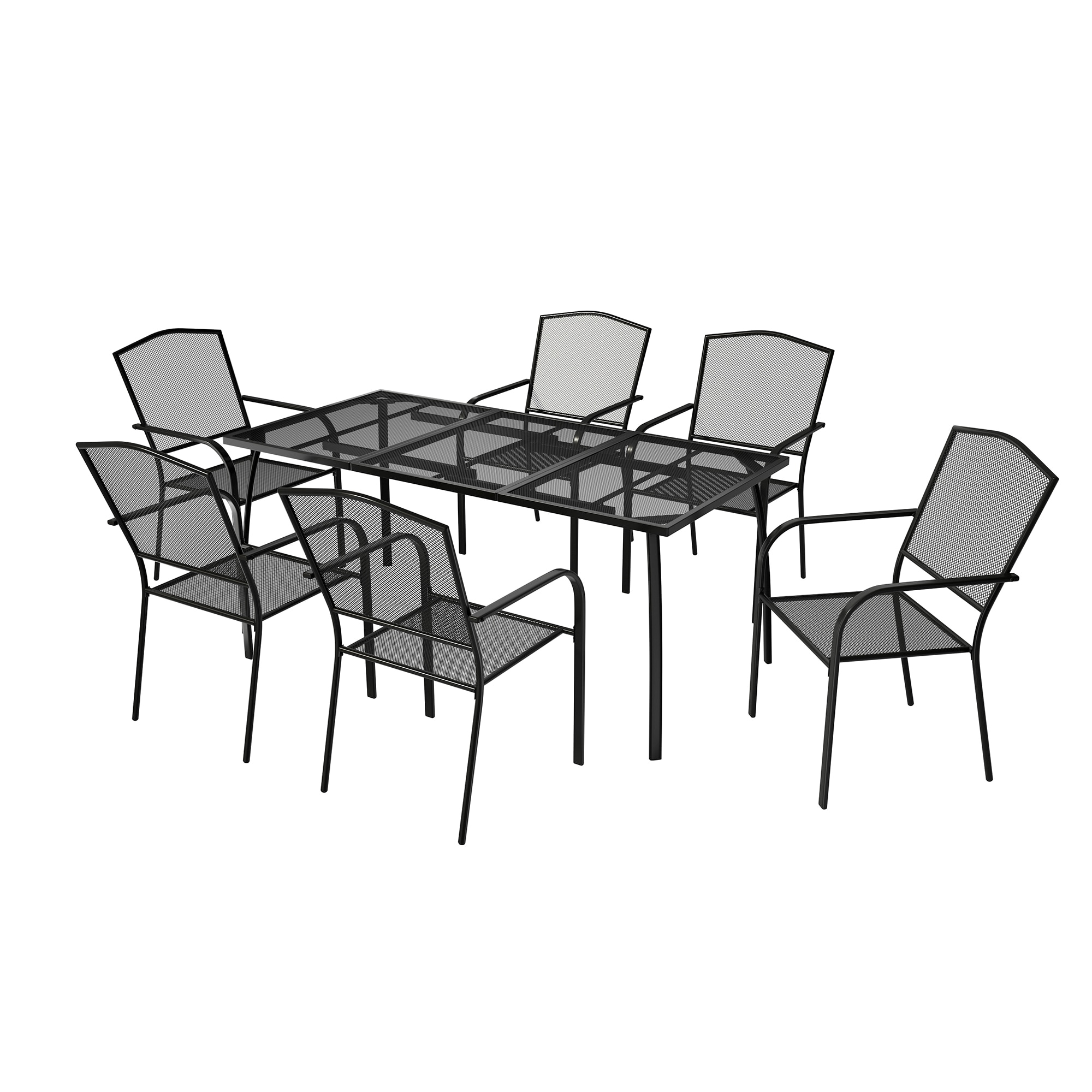 Clihome CL-07SL6C1TBL Patio-Dining-Sets - View #3