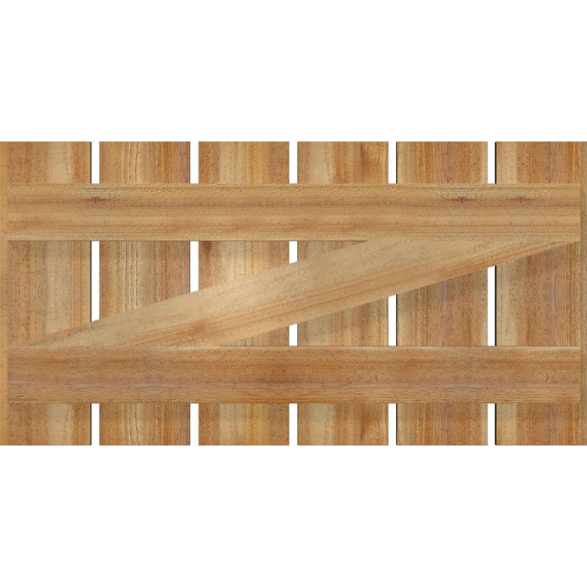 Ekena Millwork RBS06Z35X018RWR Exterior-Shutters - View #5