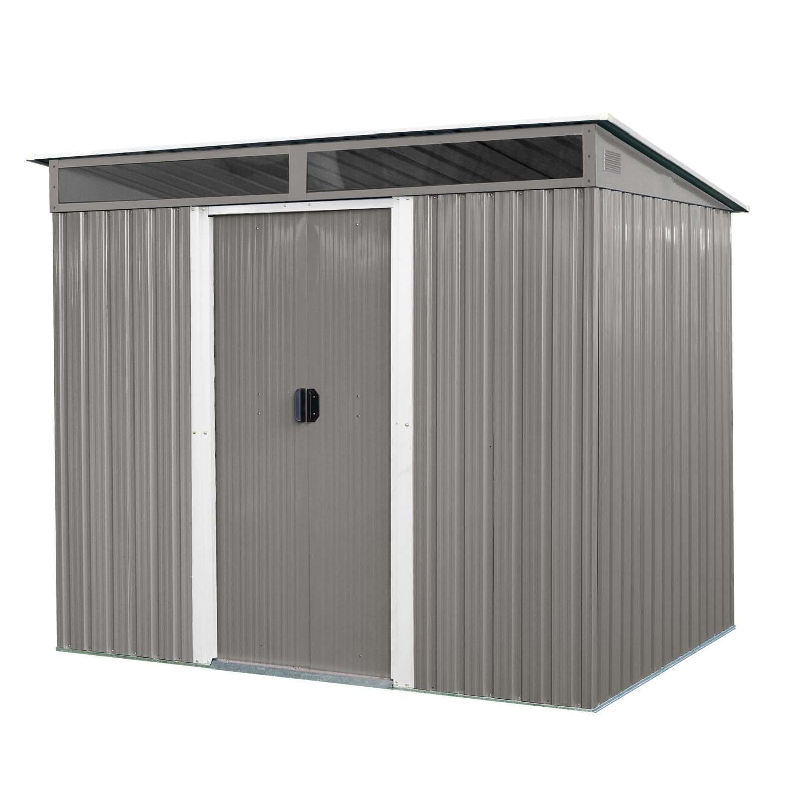 Bayfeve BF-85311-SD 8-ft x 6-ft Galvanized steel Storage Shed