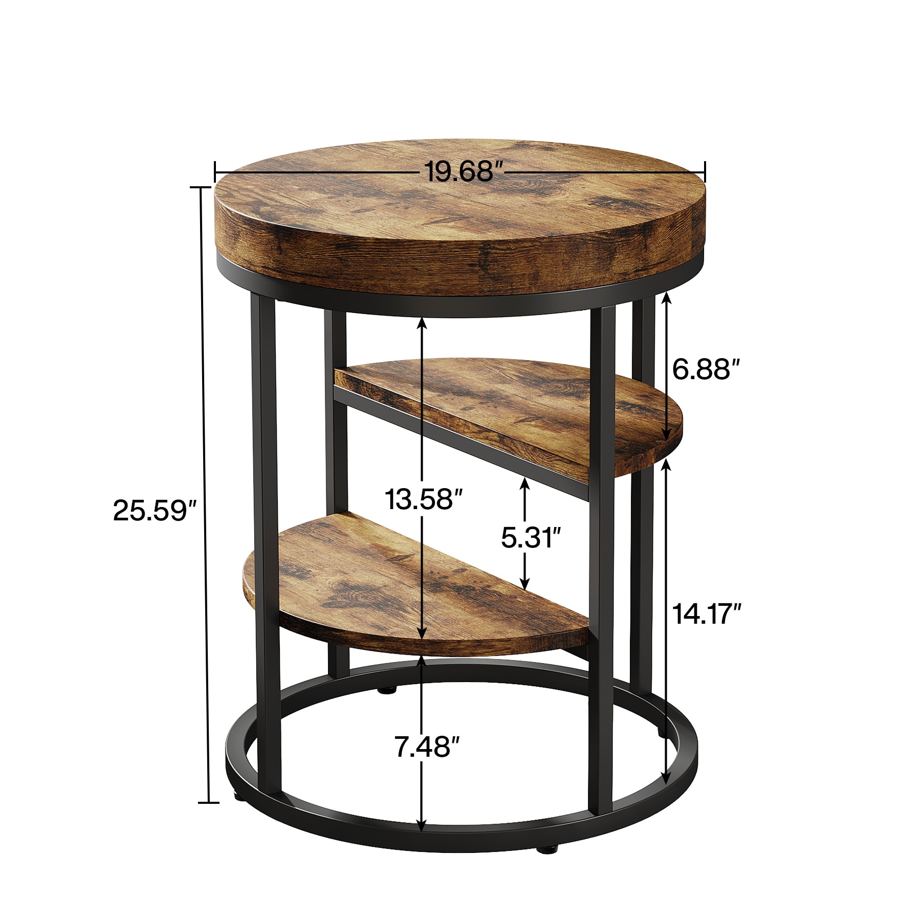 Fnova LWTJ-J0251 End-Tables - View #4