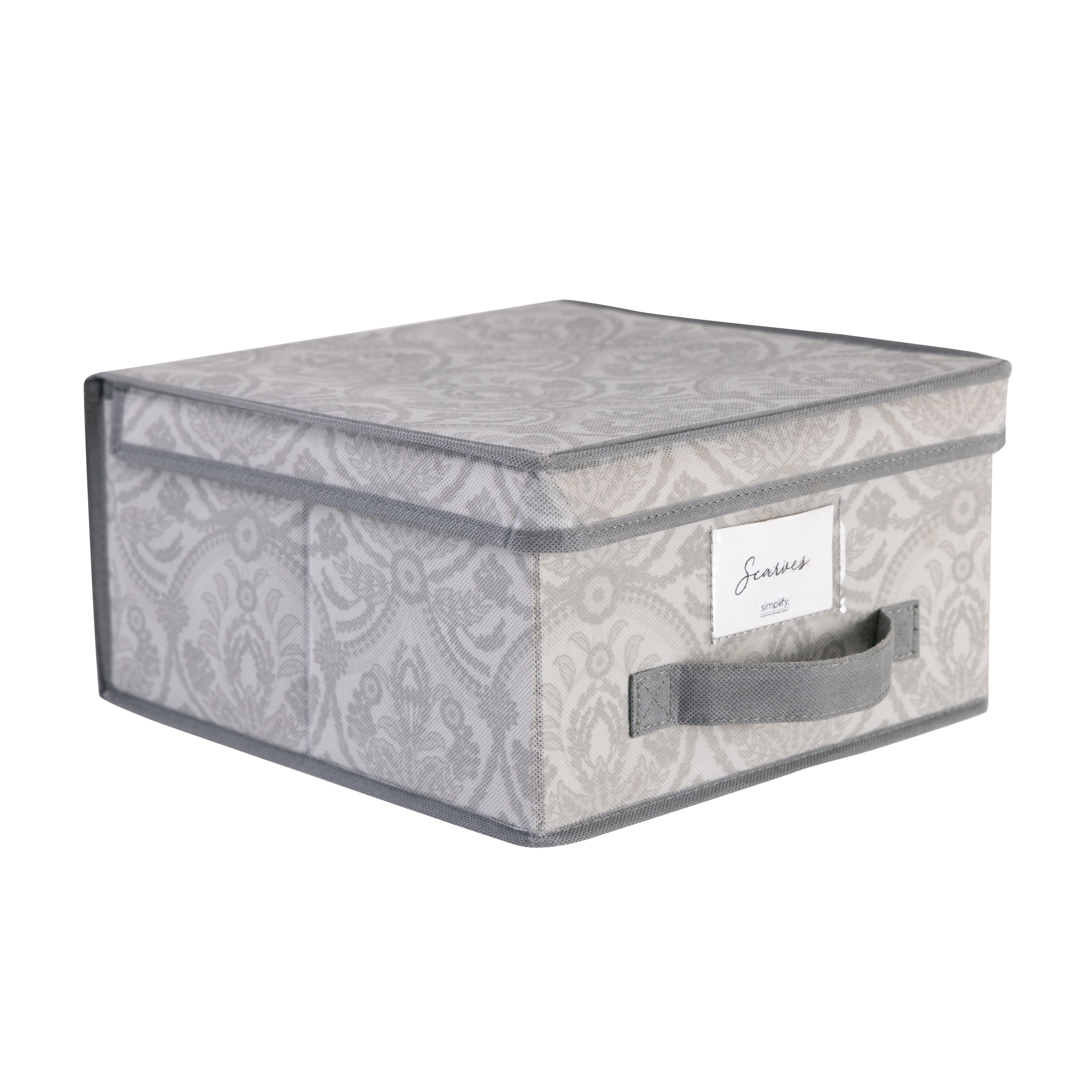 Laura Ashley LA-95600 Grey Clothes organizer ( 12-Inches x 6-Inches x 11-Inches )