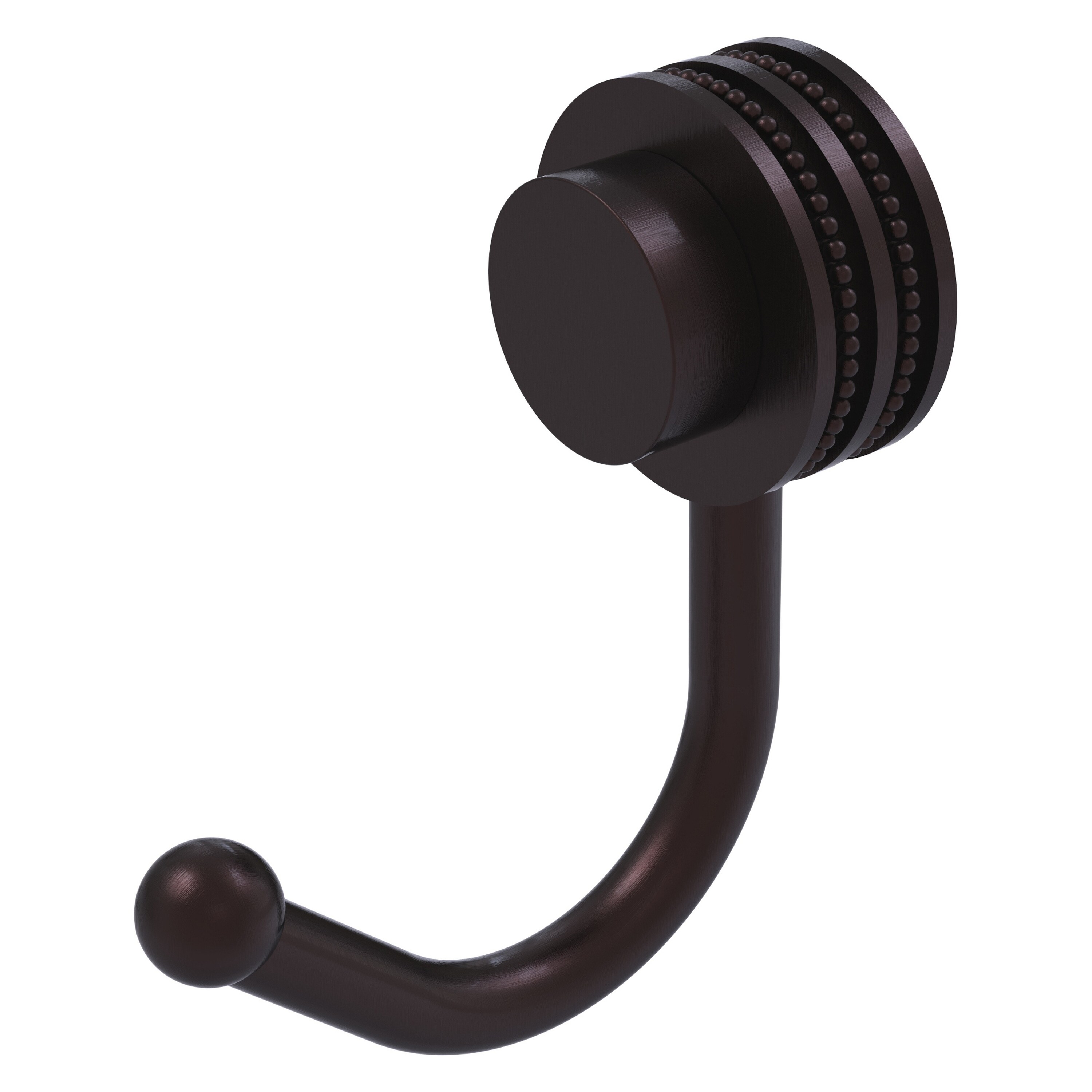 Allied Brass 420D-ABZ Venus Antique Bronze Single -Hook Wall mount Towel Hook