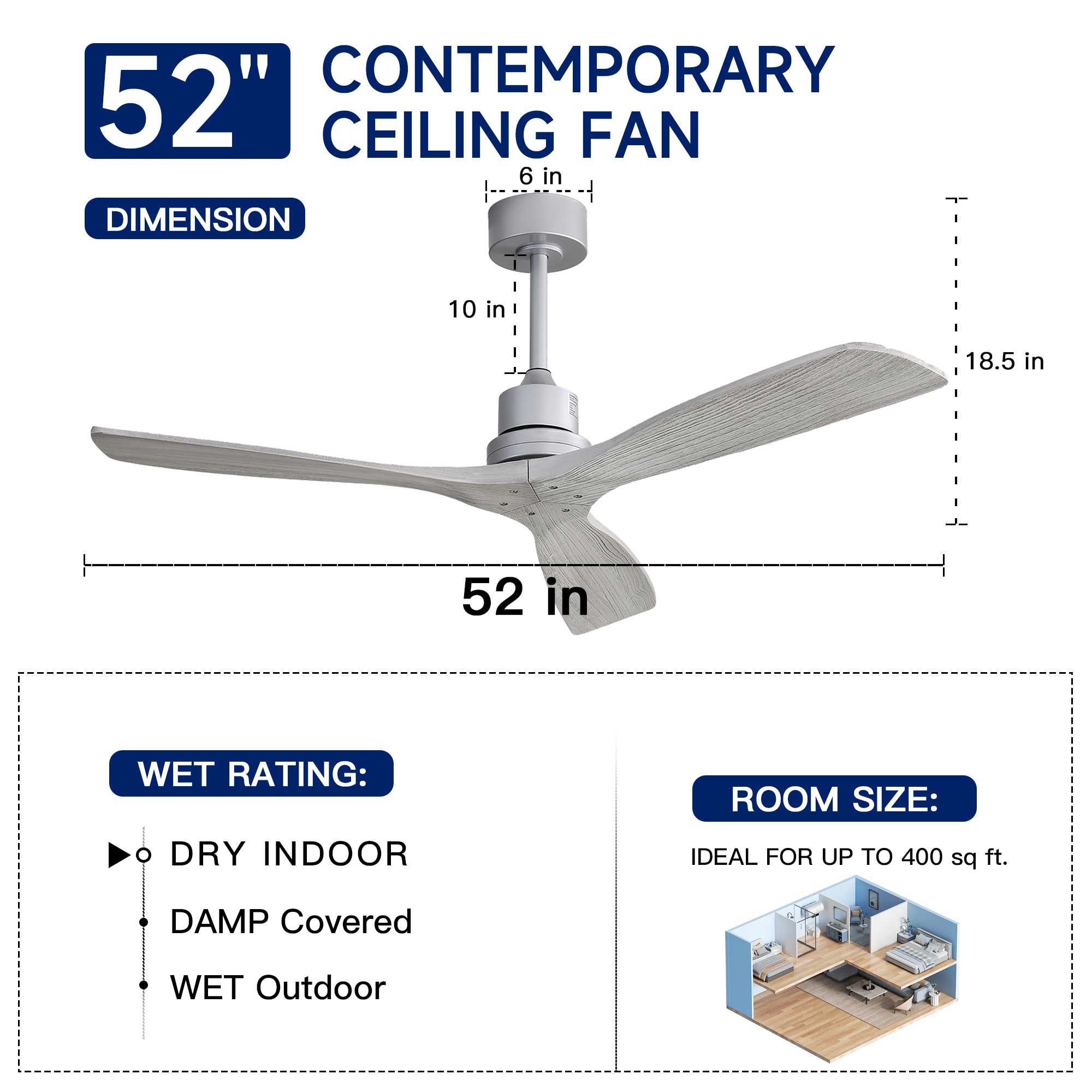 52LSP254264SV Ceiling-Fans - View #6