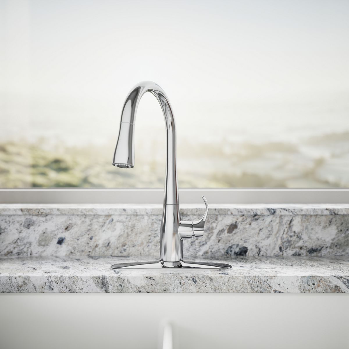 KOHLER 597-CP Kitchen-Faucets - View #5